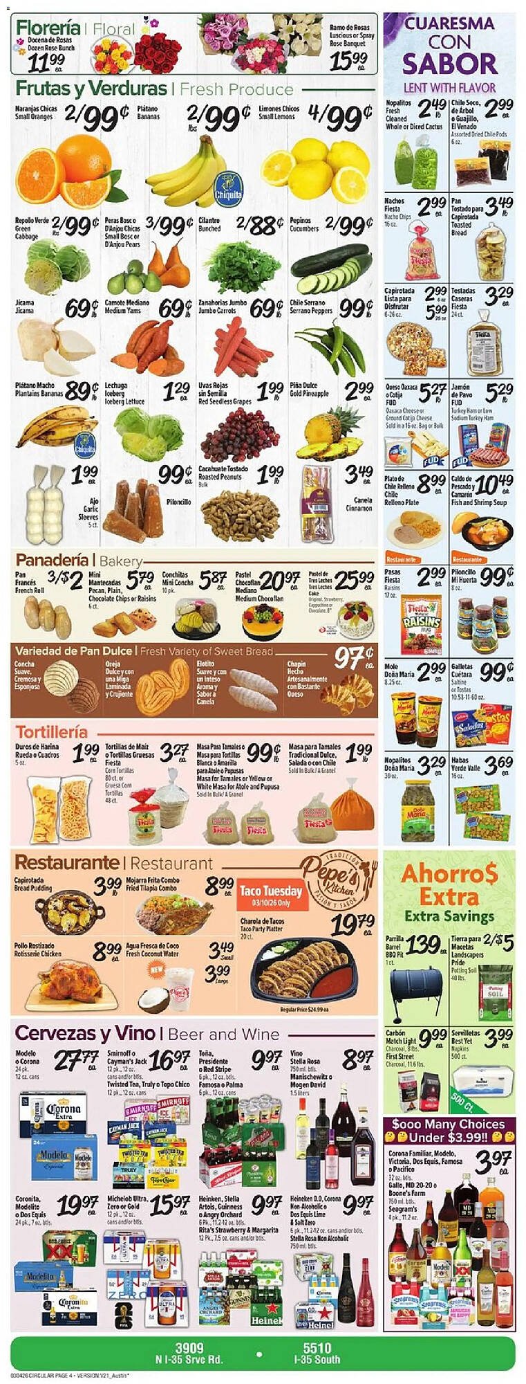 Fiesta Mart weekly ad