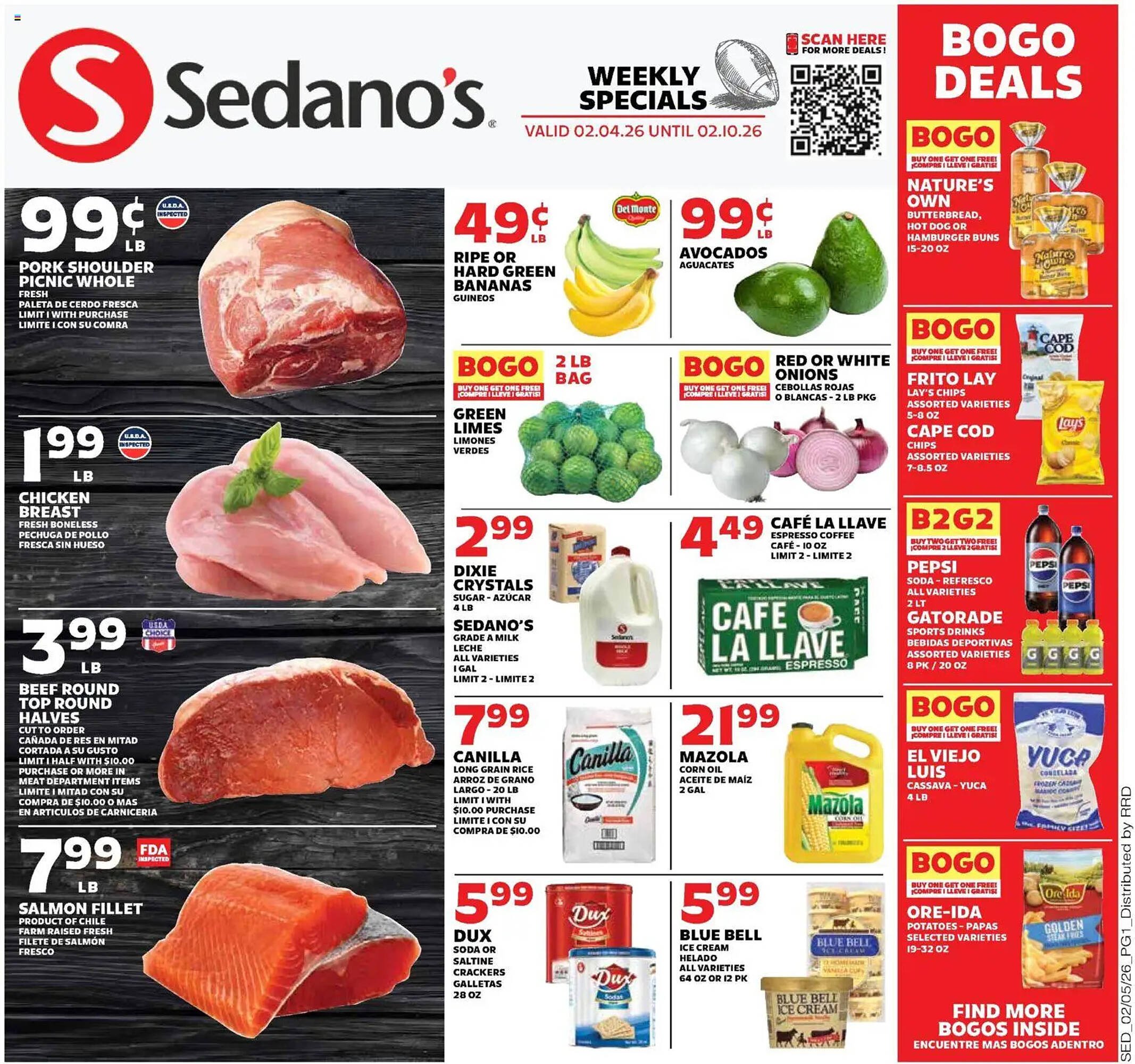 Sedano's weekly ad