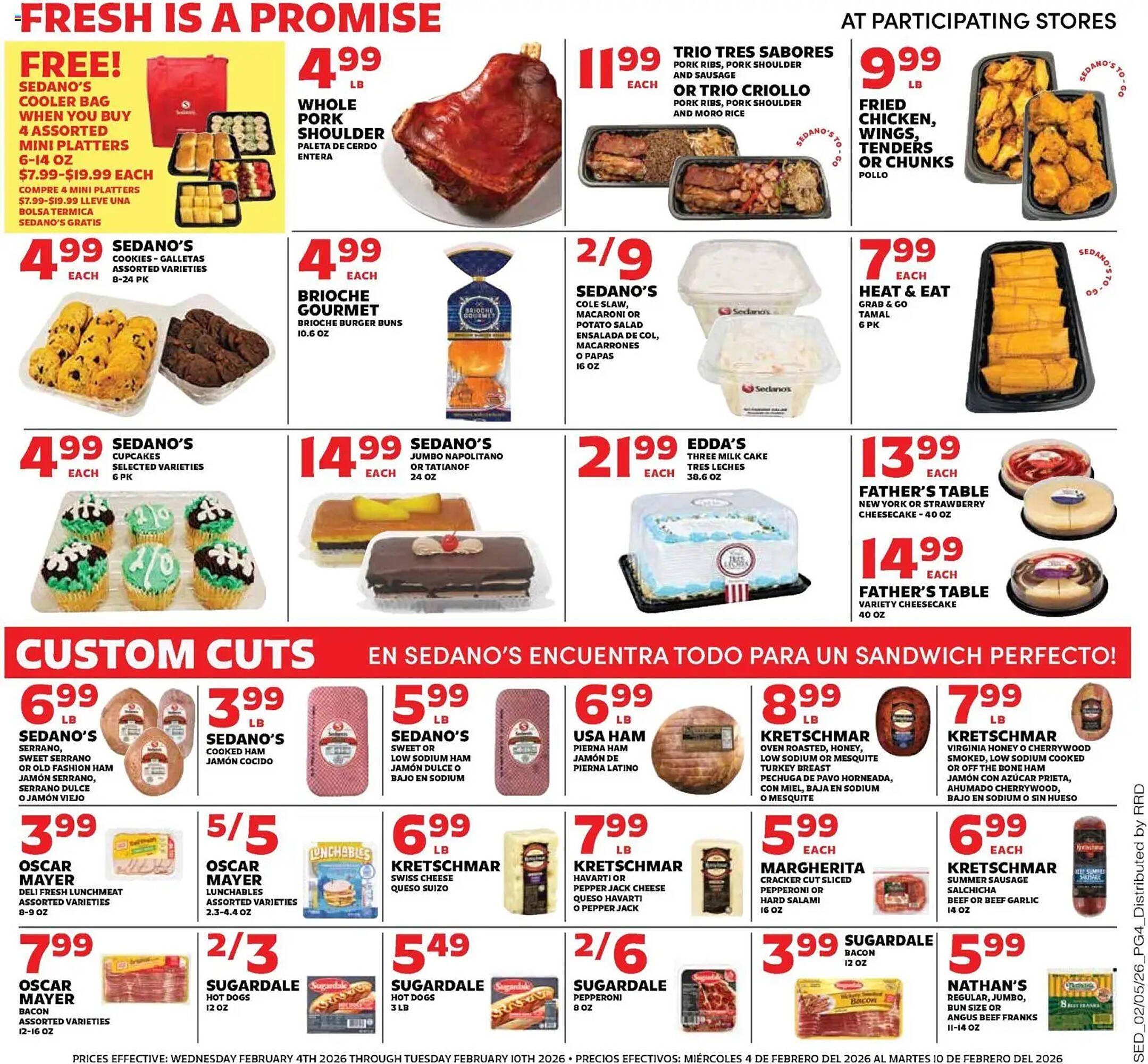 Sedano's weekly ad