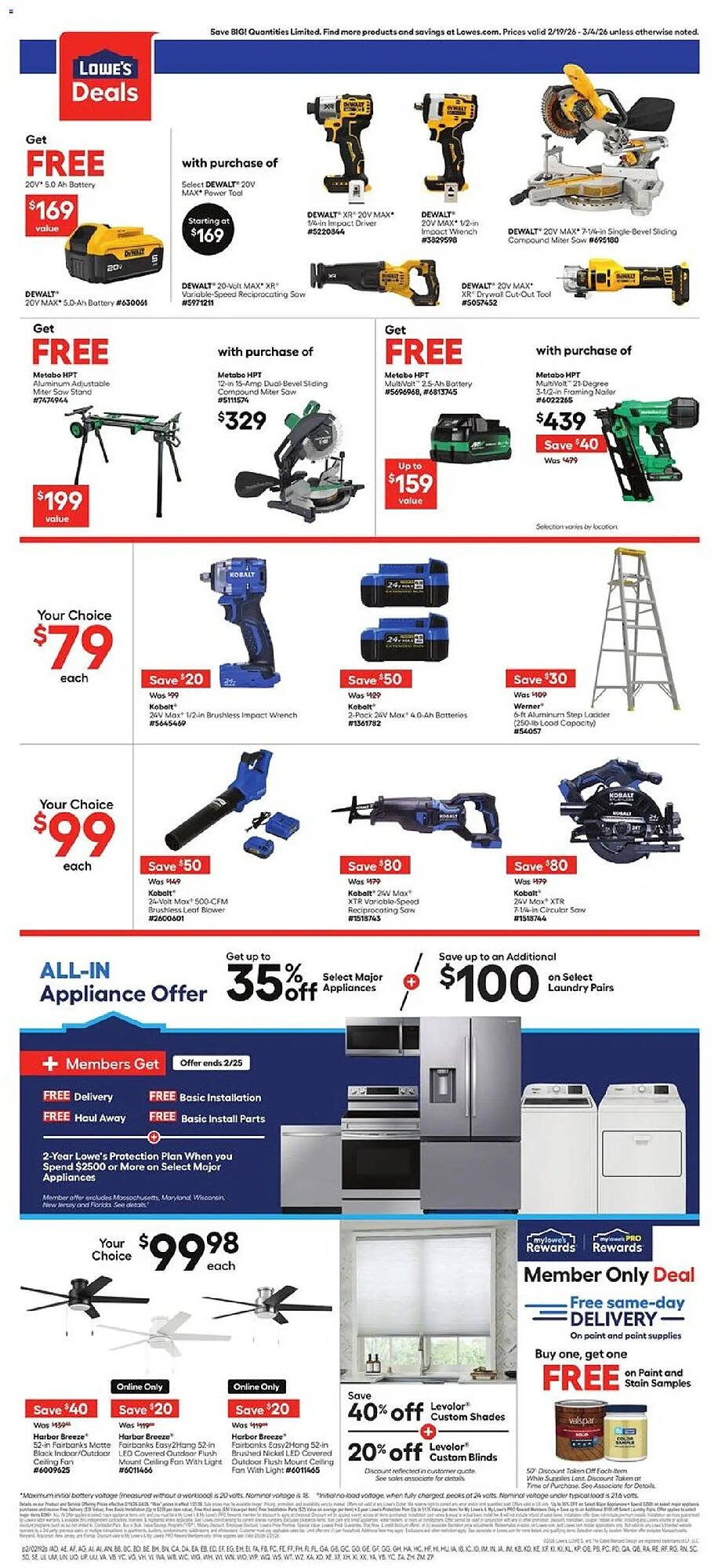 Lowe's weekly ad