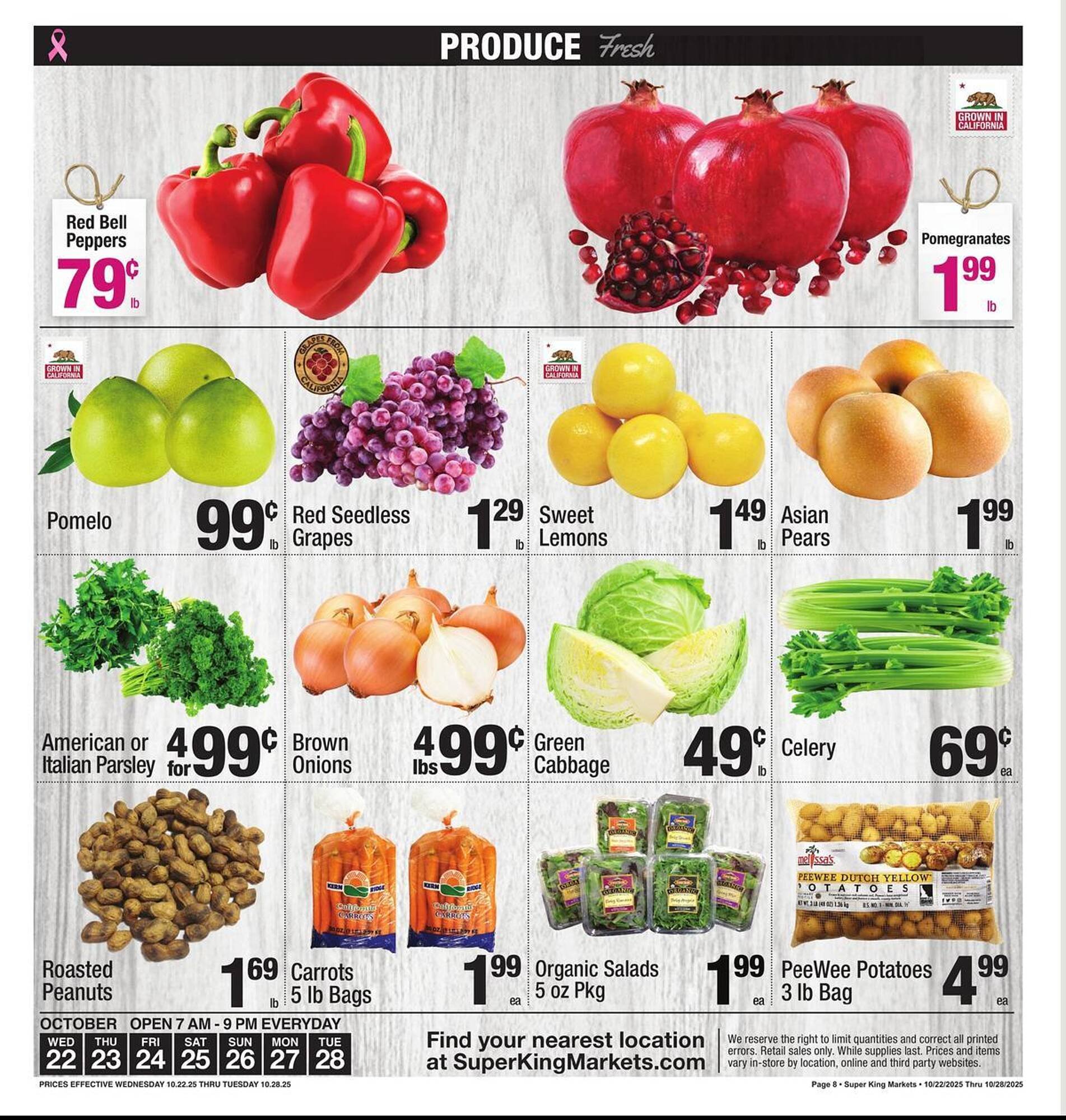 Super King Markets weekly ad (2025-10-22 - 2025-10-28) | 8