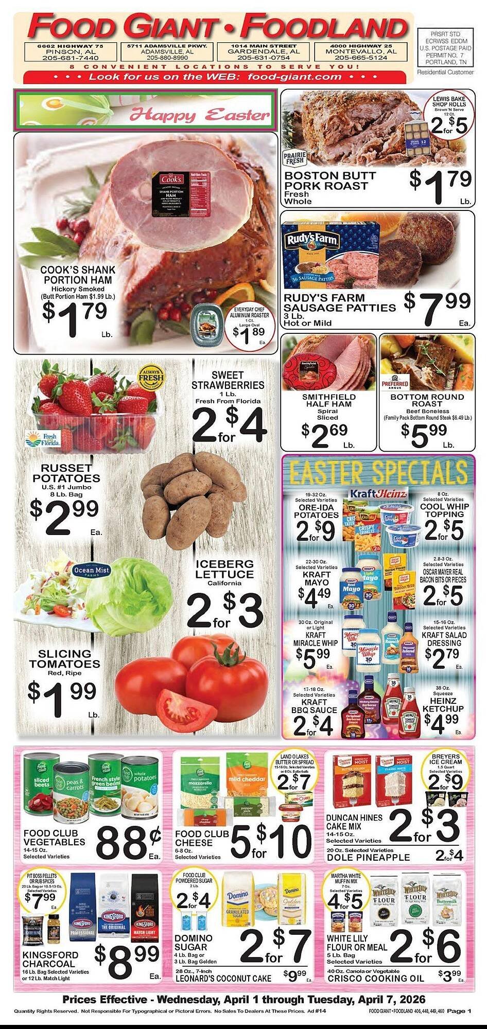 Foodland weekly ad