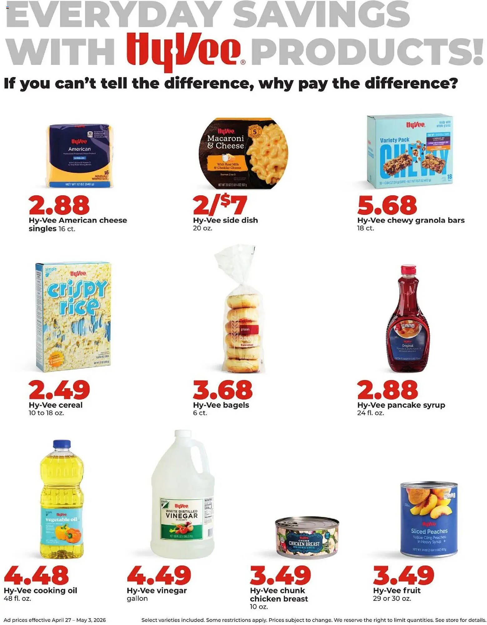 Hy-Vee weekly ad