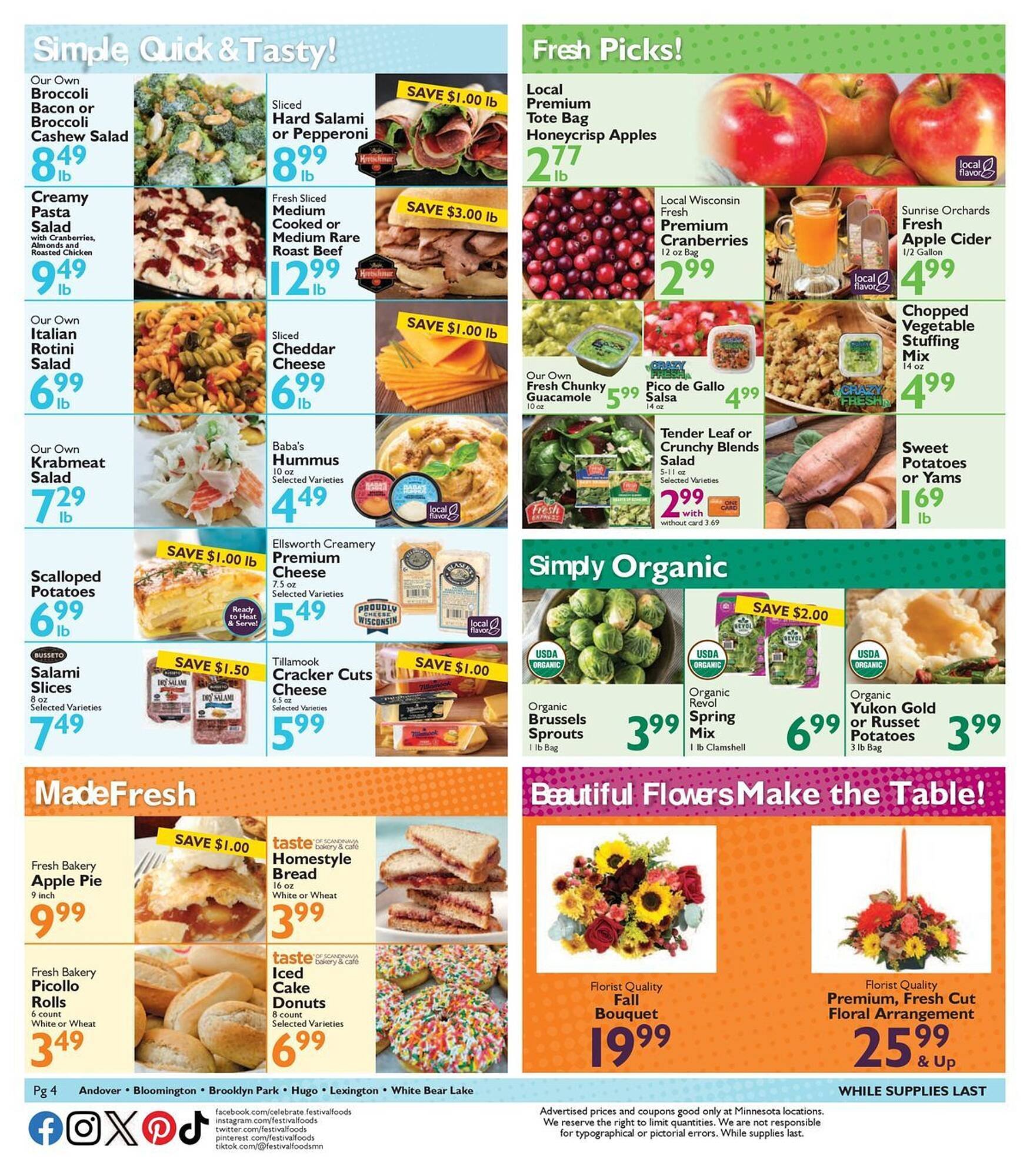 Festival Foods weekly ad