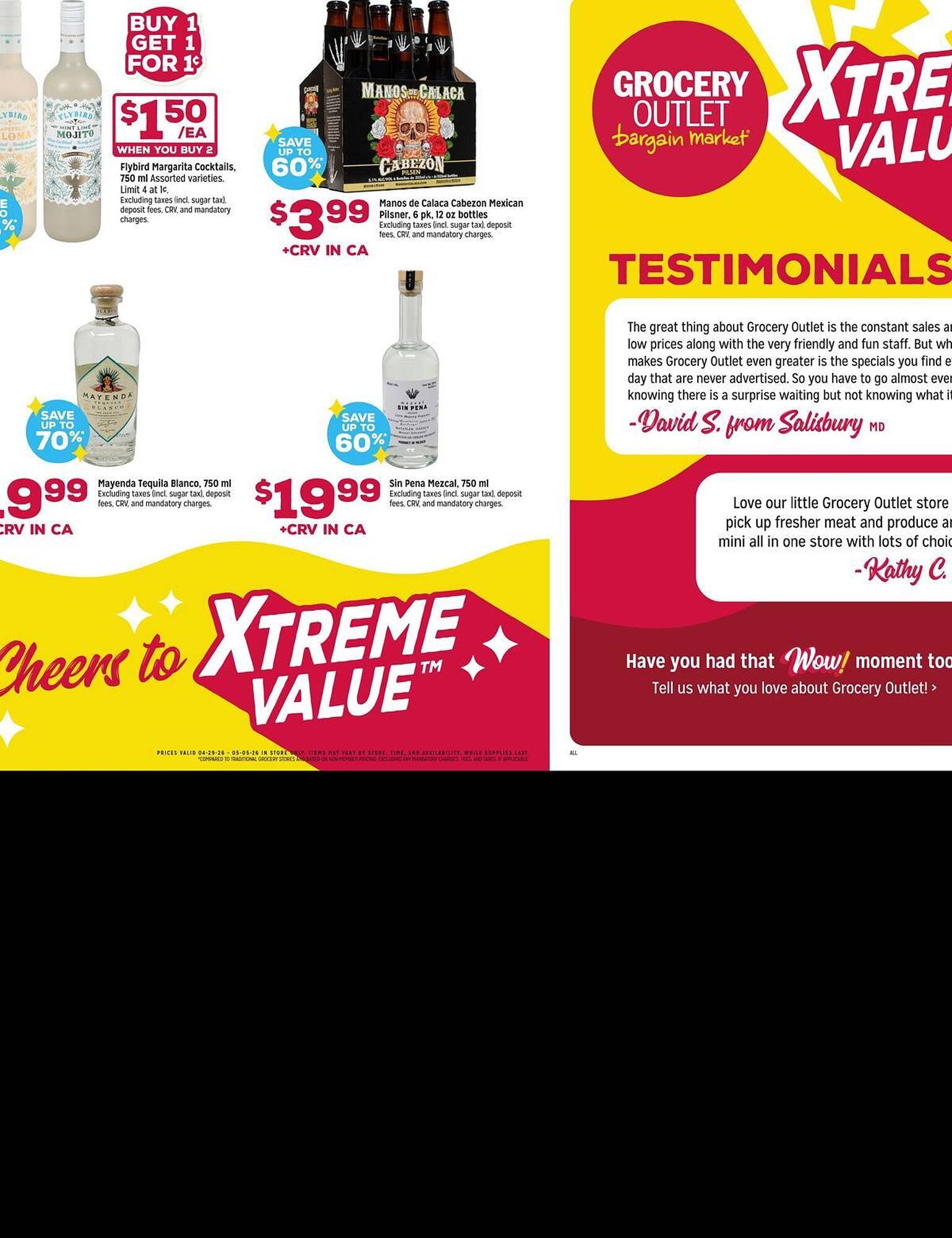 Grocery Outlet weekly ad