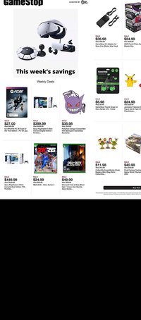 Game Stop weekly ad