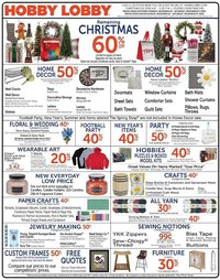 Hobby Lobby weekly ad