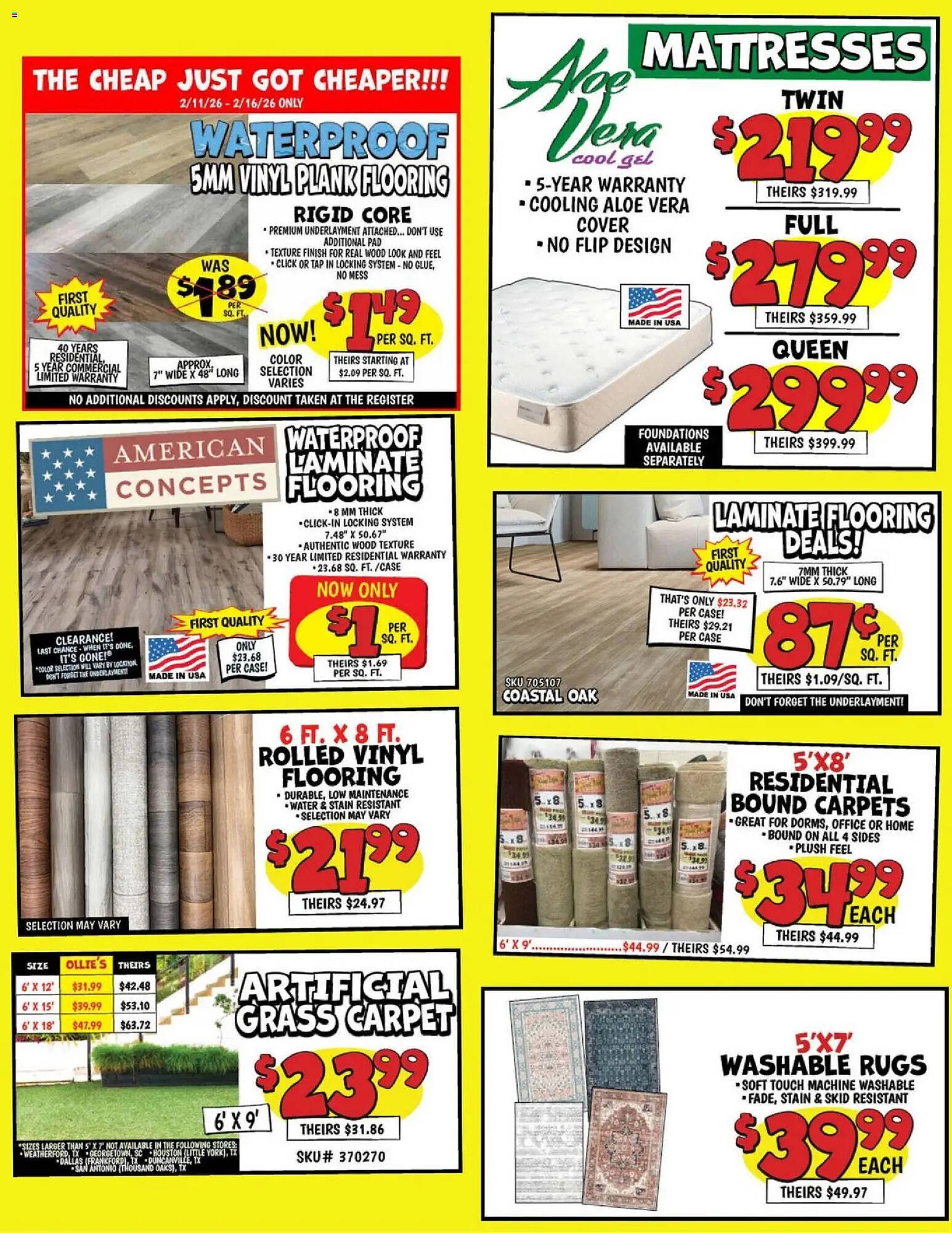 Ollie's weekly ad