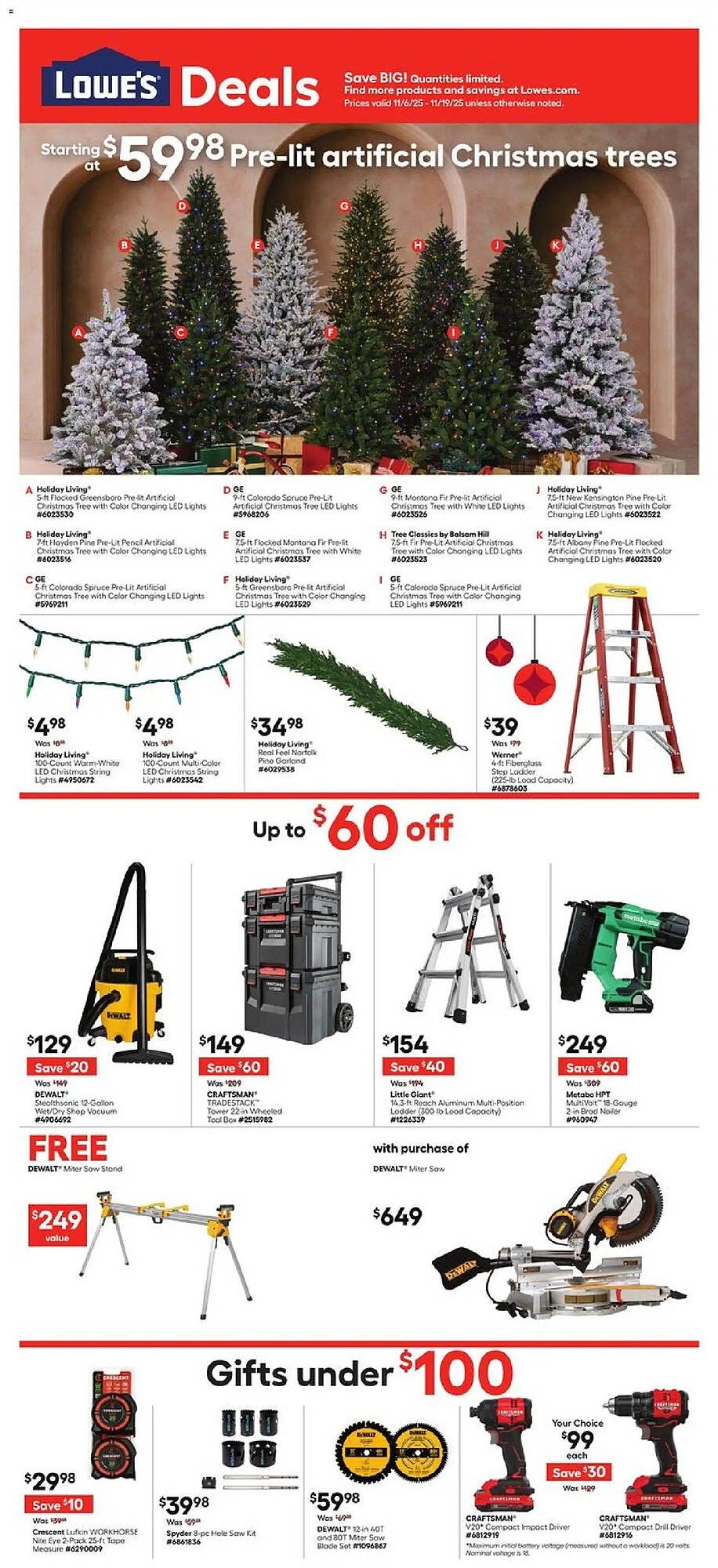 Lowe&#039;s weekly ad (2025-11-06 - 2025-11-19) | 1