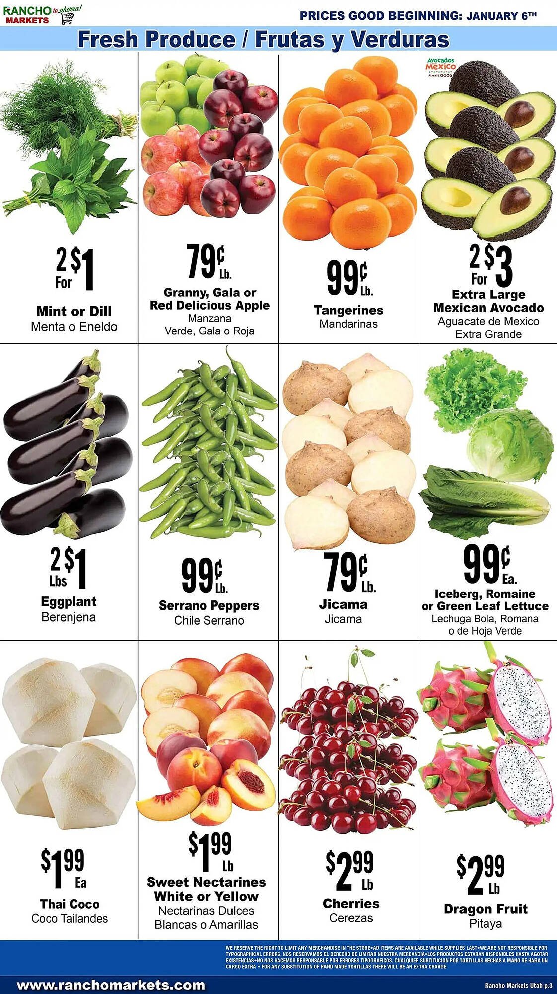 Rancho Markets weekly ad