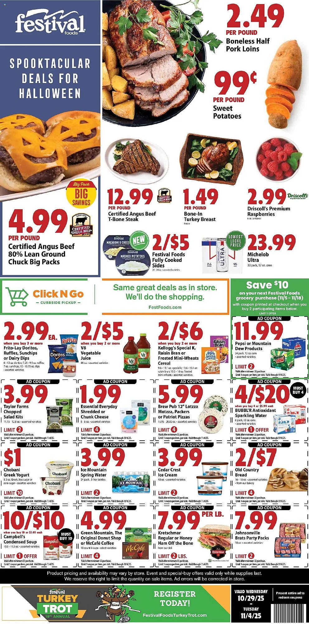 Festival Foods weekly ad (2025-10-29 - 2025-11-04) | 1