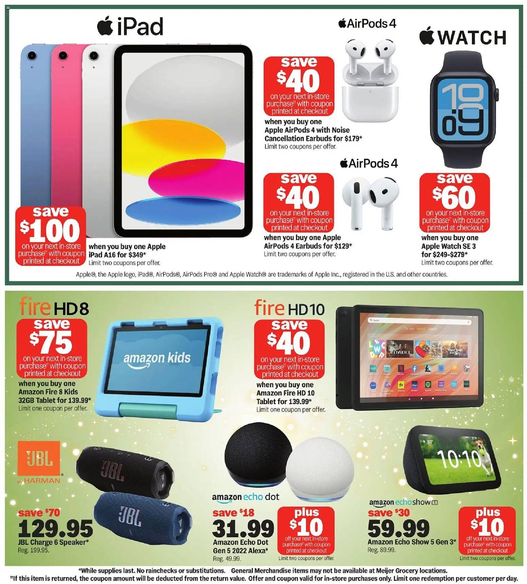 Meijer weekly ad