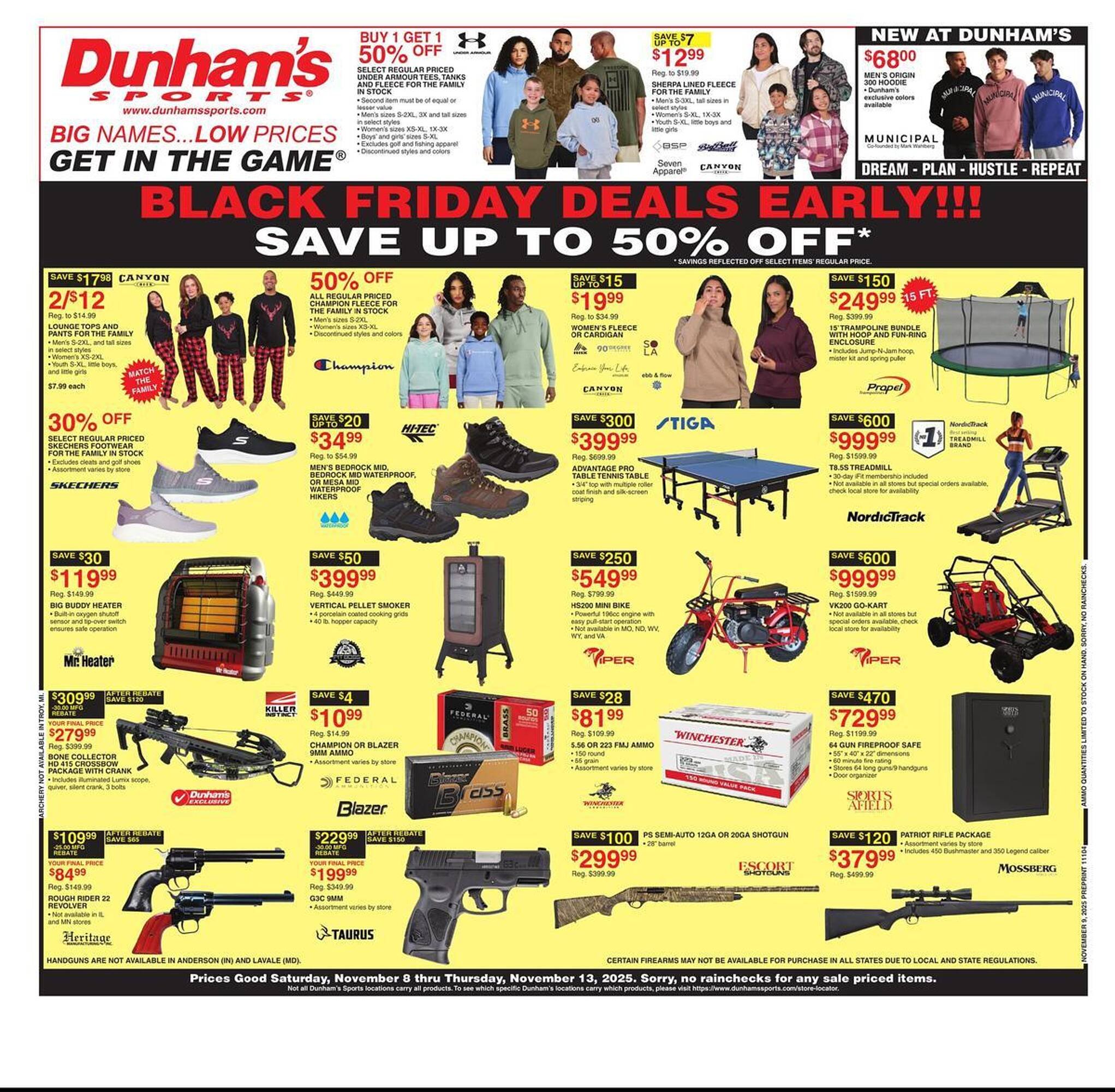 Dunham&#039;s Sports weekly ad (2025-11-08 - 2025-11-13) | 2