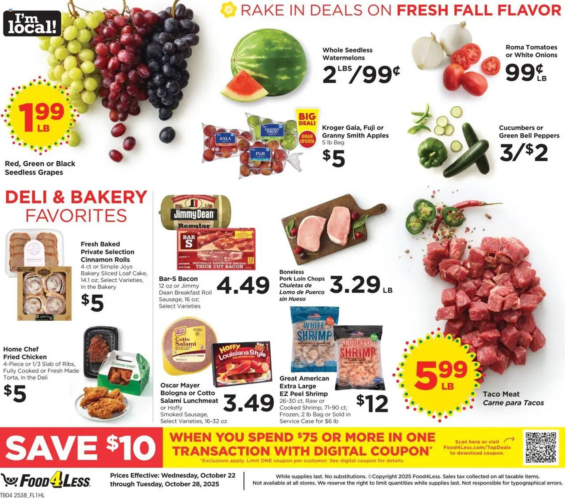 Food 4 Less weekly ad (2025-10-22 - 2025-10-28) | 7