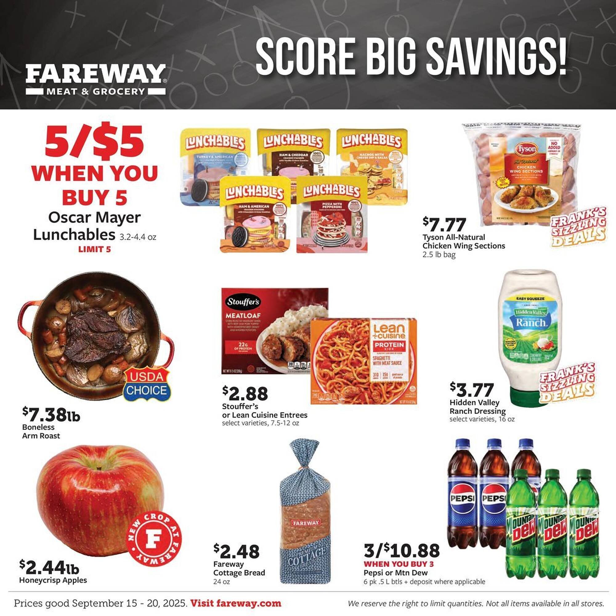 Fareway weekly ad (2025-09-15 - 2025-09-20) | 1