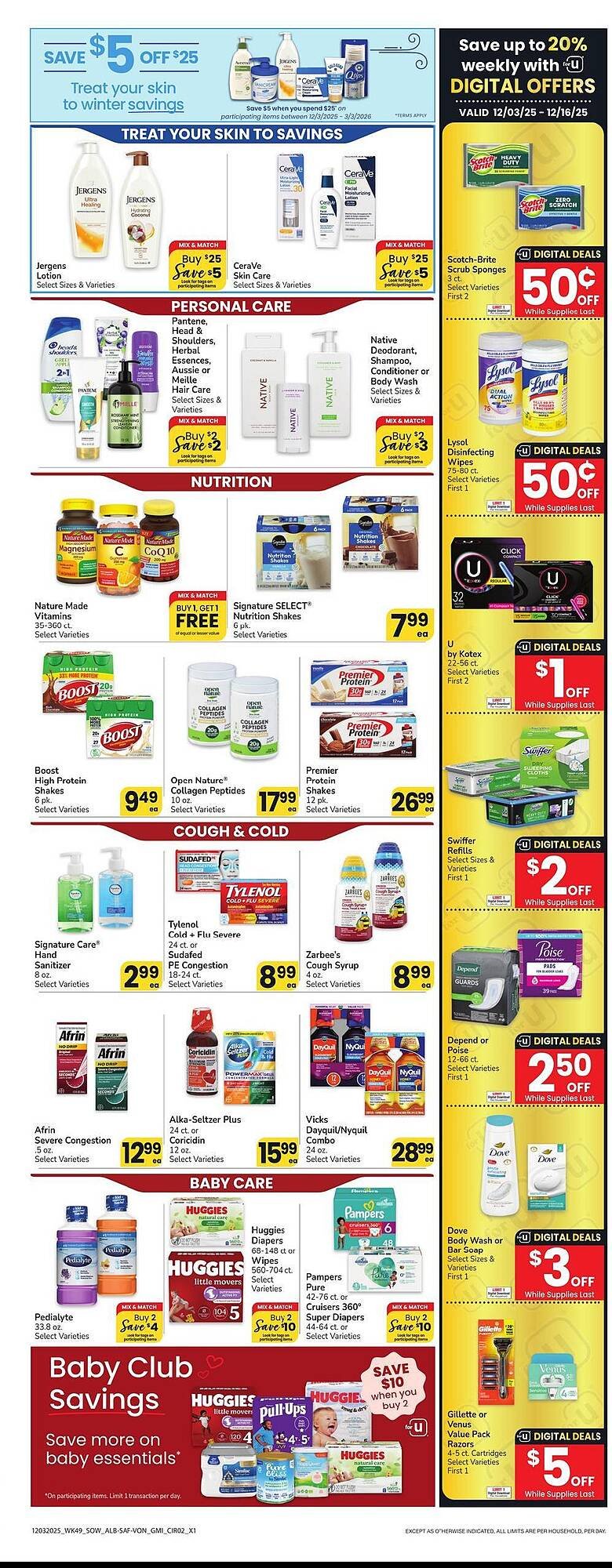 Safeway weekly ad