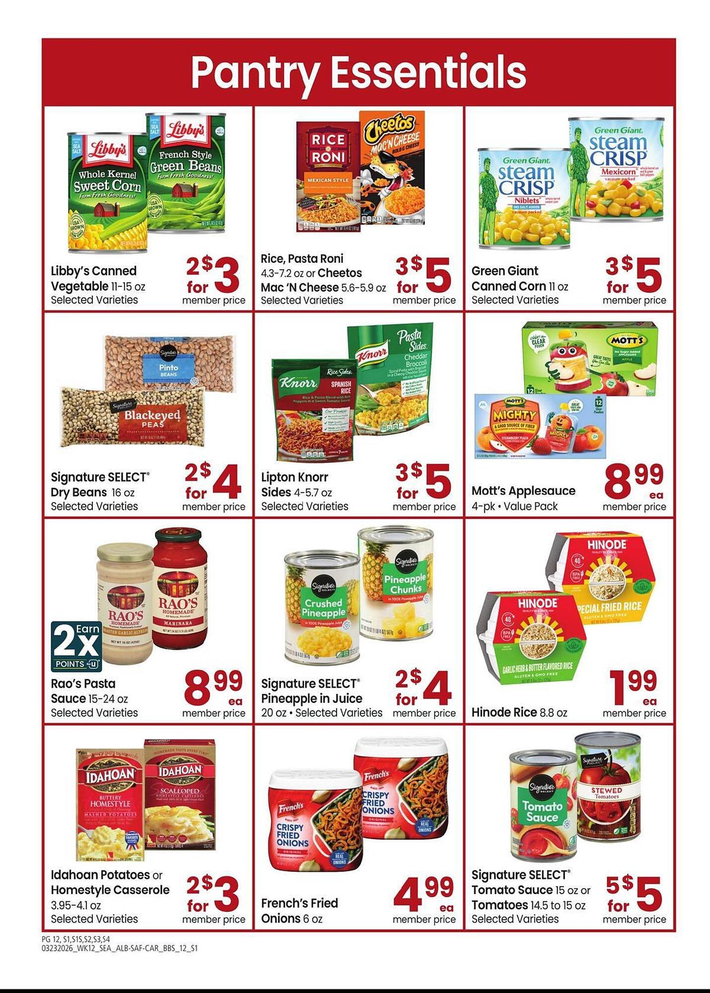 Safeway weekly ad