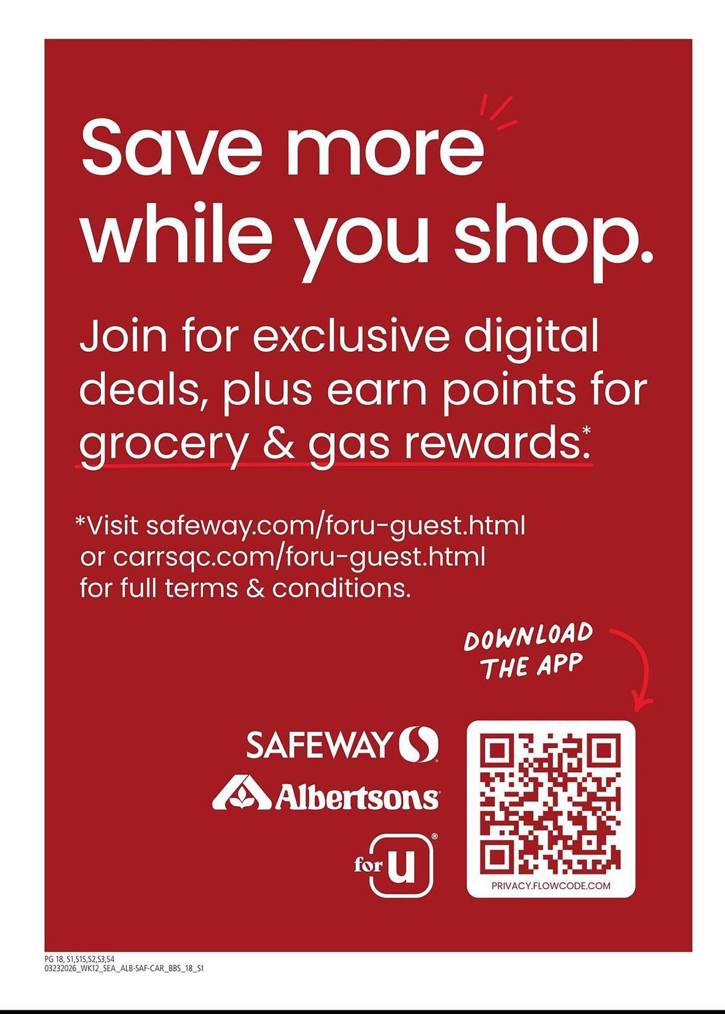 Safeway weekly ad