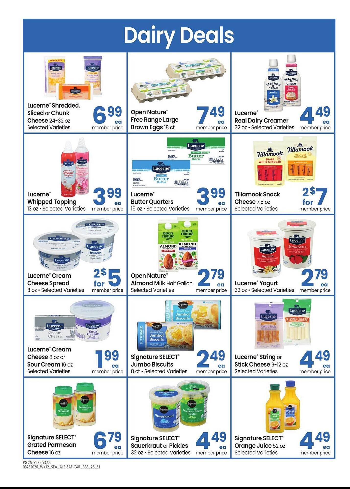Safeway weekly ad