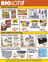 Big Lots weekly ad