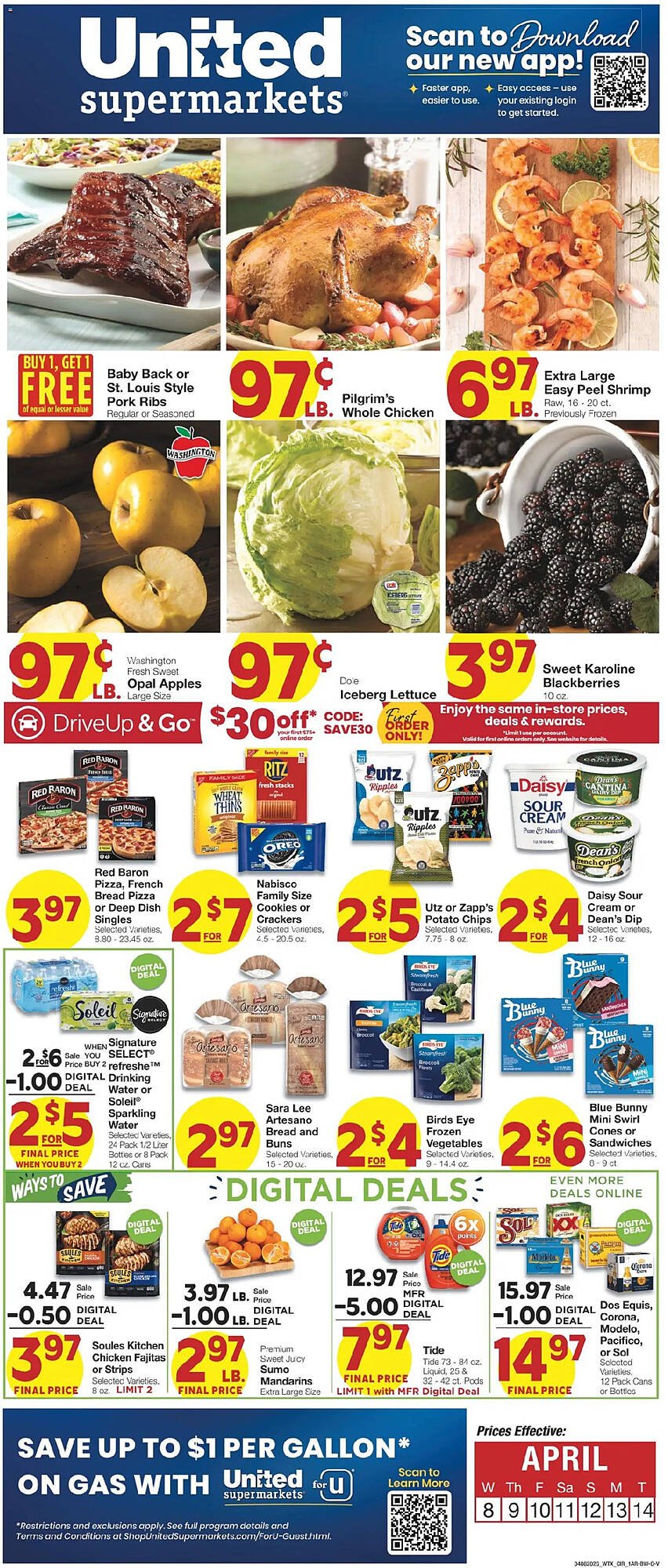 United Supermarkets weekly ad