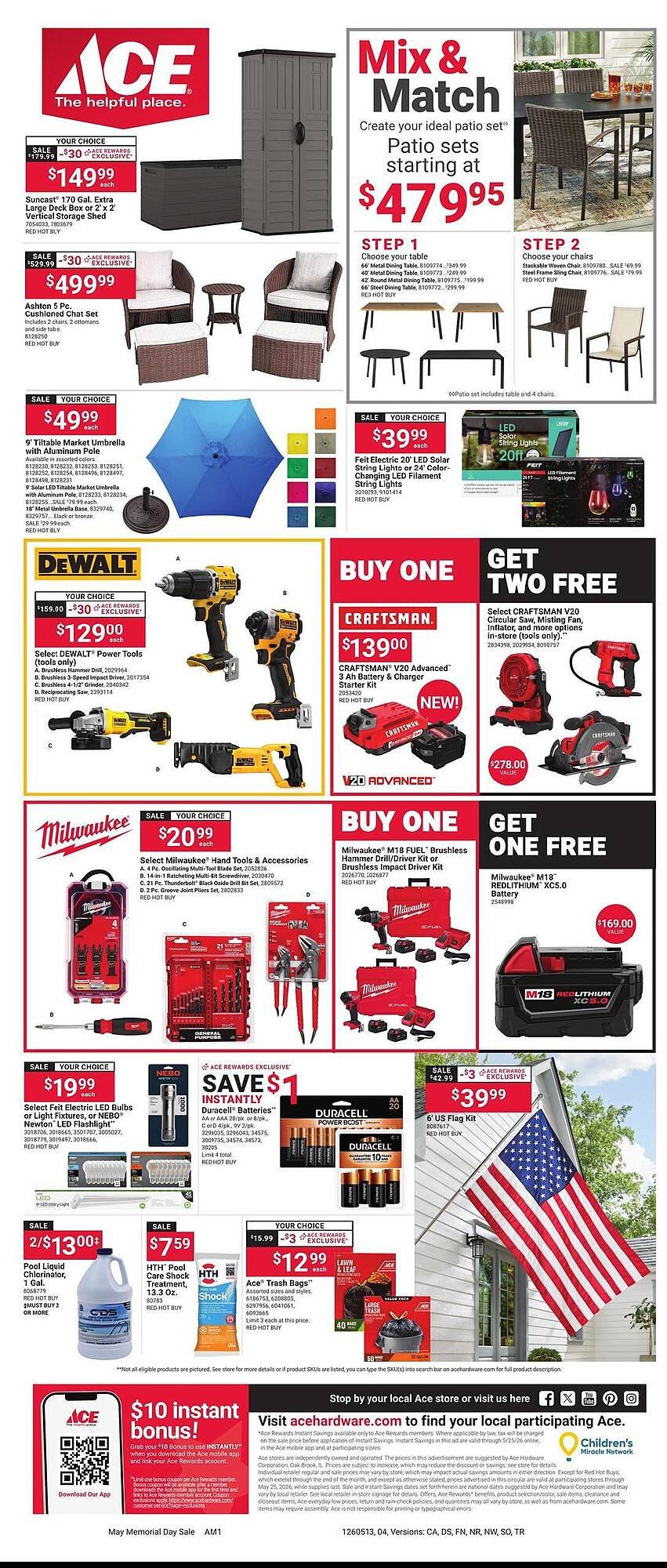Ace Hardware flyer