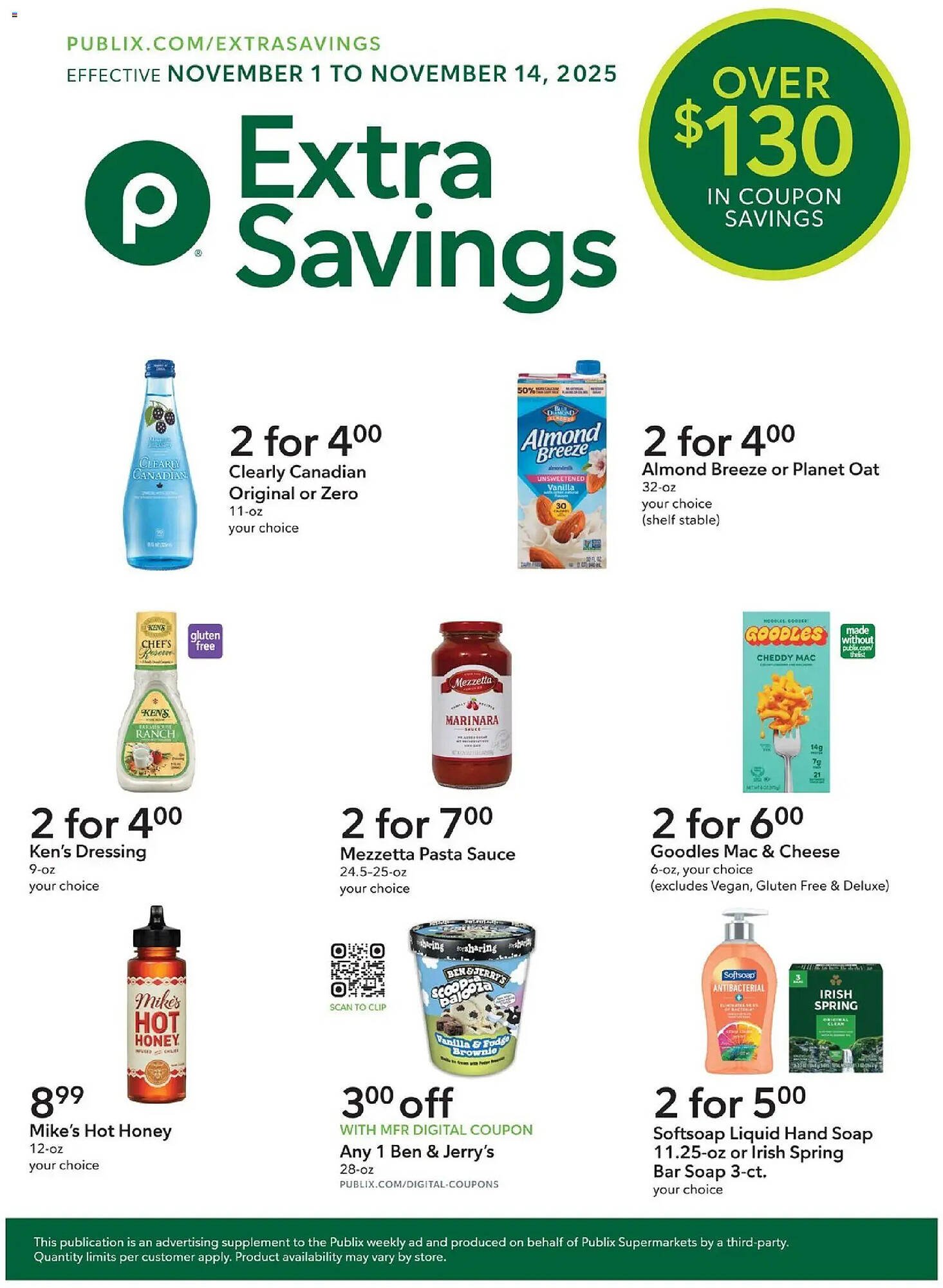 Publix weekly ad (2025-11-01 - 2025-11-14) | 1