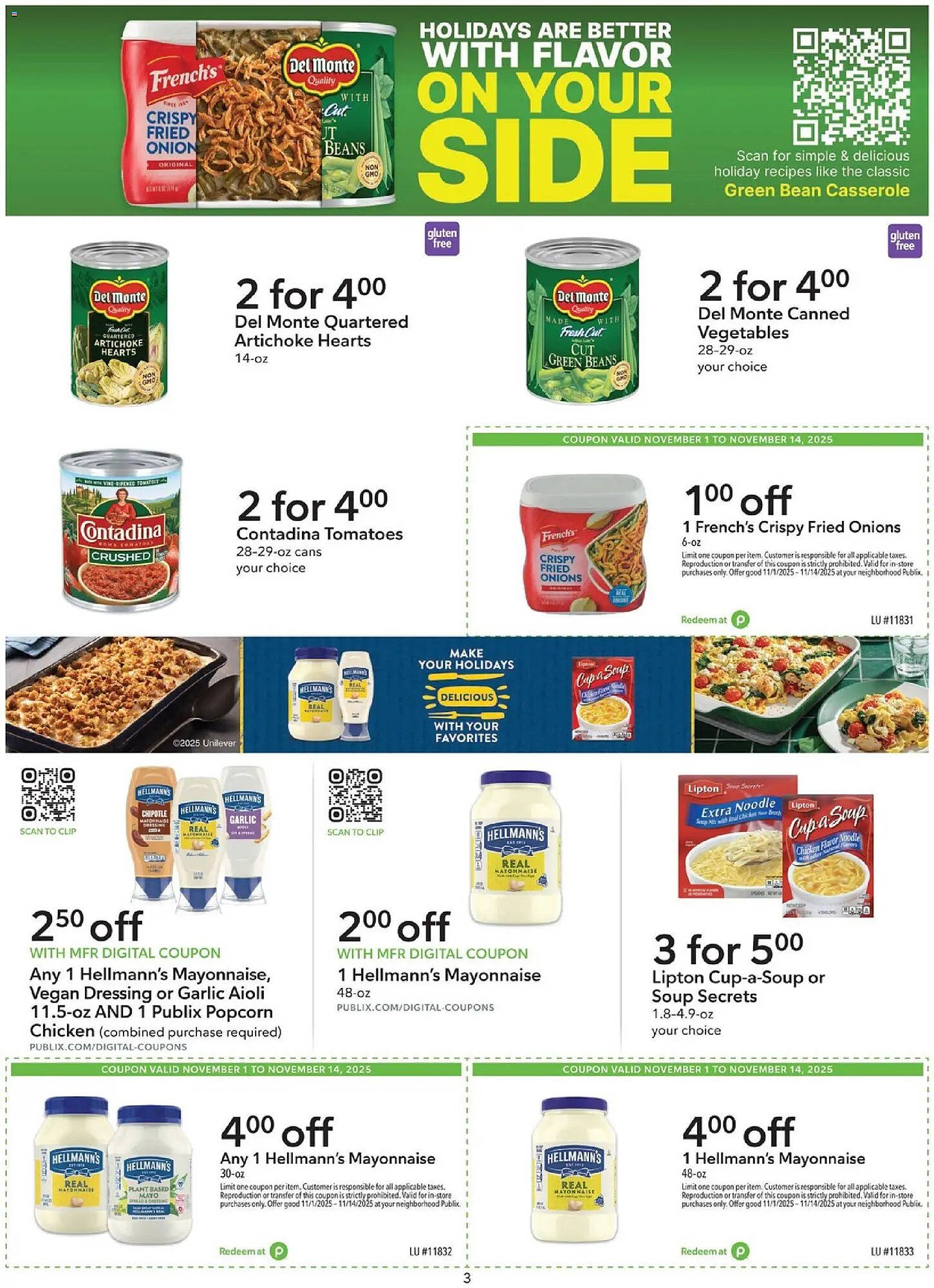 Publix weekly ad (2025-11-01 - 2025-11-14) | 3
