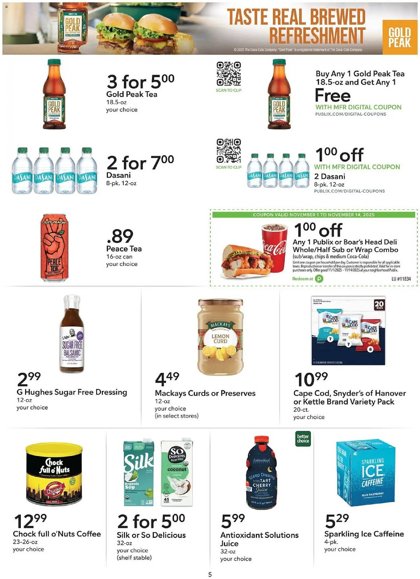 Publix weekly ad (2025-11-01 - 2025-11-14) | 5