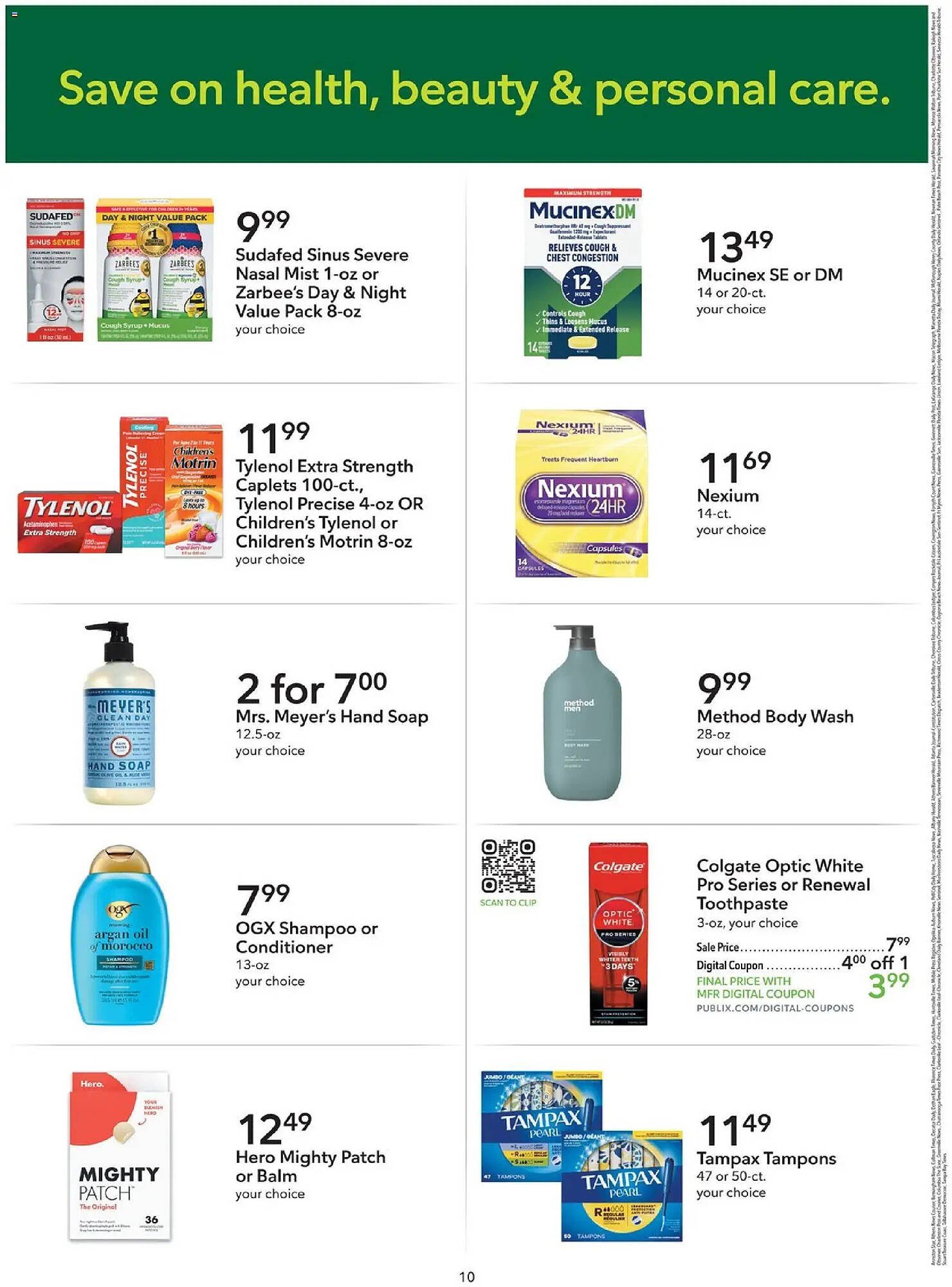 Publix weekly ad (2025-11-01 - 2025-11-14) | 10