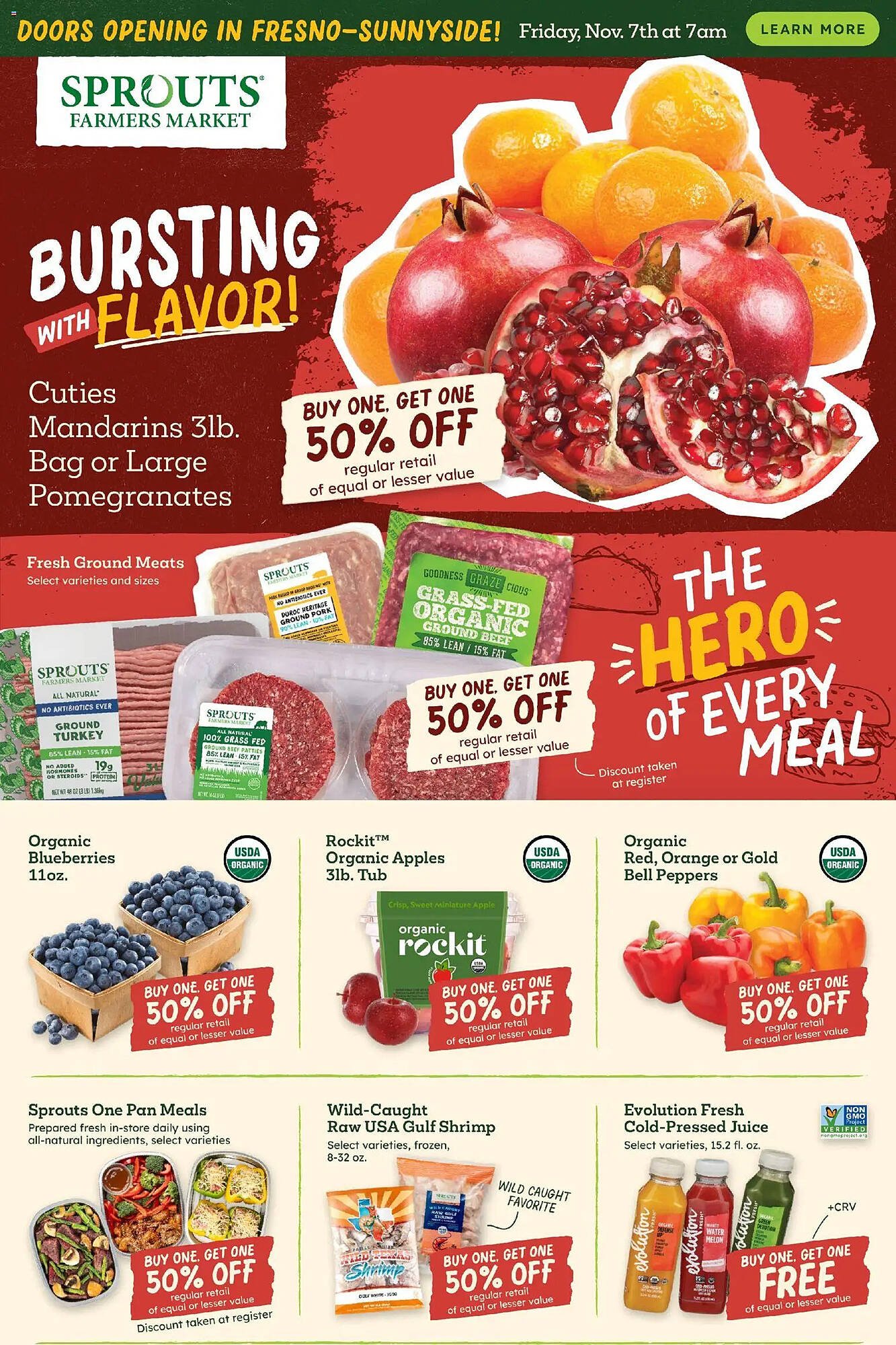 Sprouts Farmers Market weekly ad (2025-10-29 - 2025-11-06) | 2