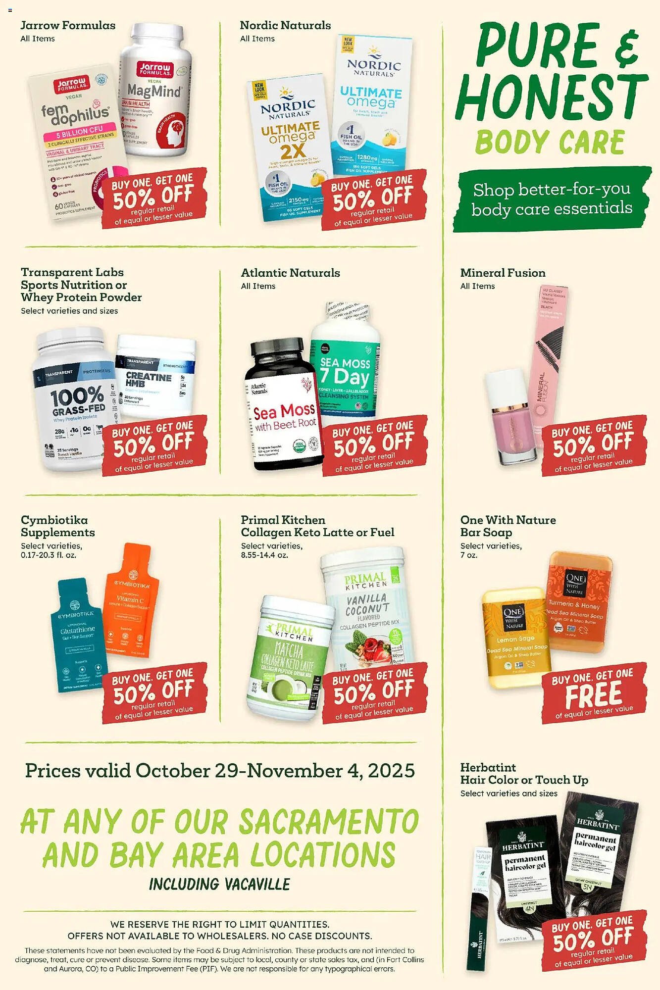 Sprouts Farmers Market weekly ad (2025-10-29 - 2025-11-06) | 12