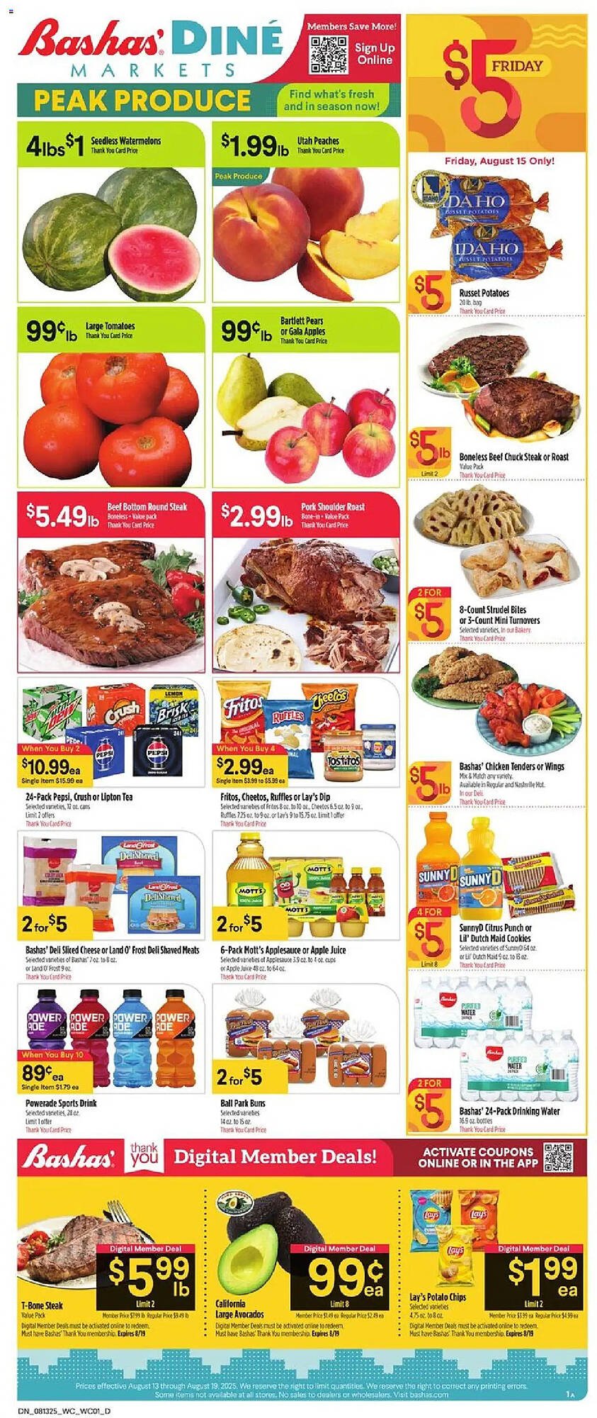 Bashas&#039; Weekly Ad (2025-08-13 - 2025-08-20) | 1