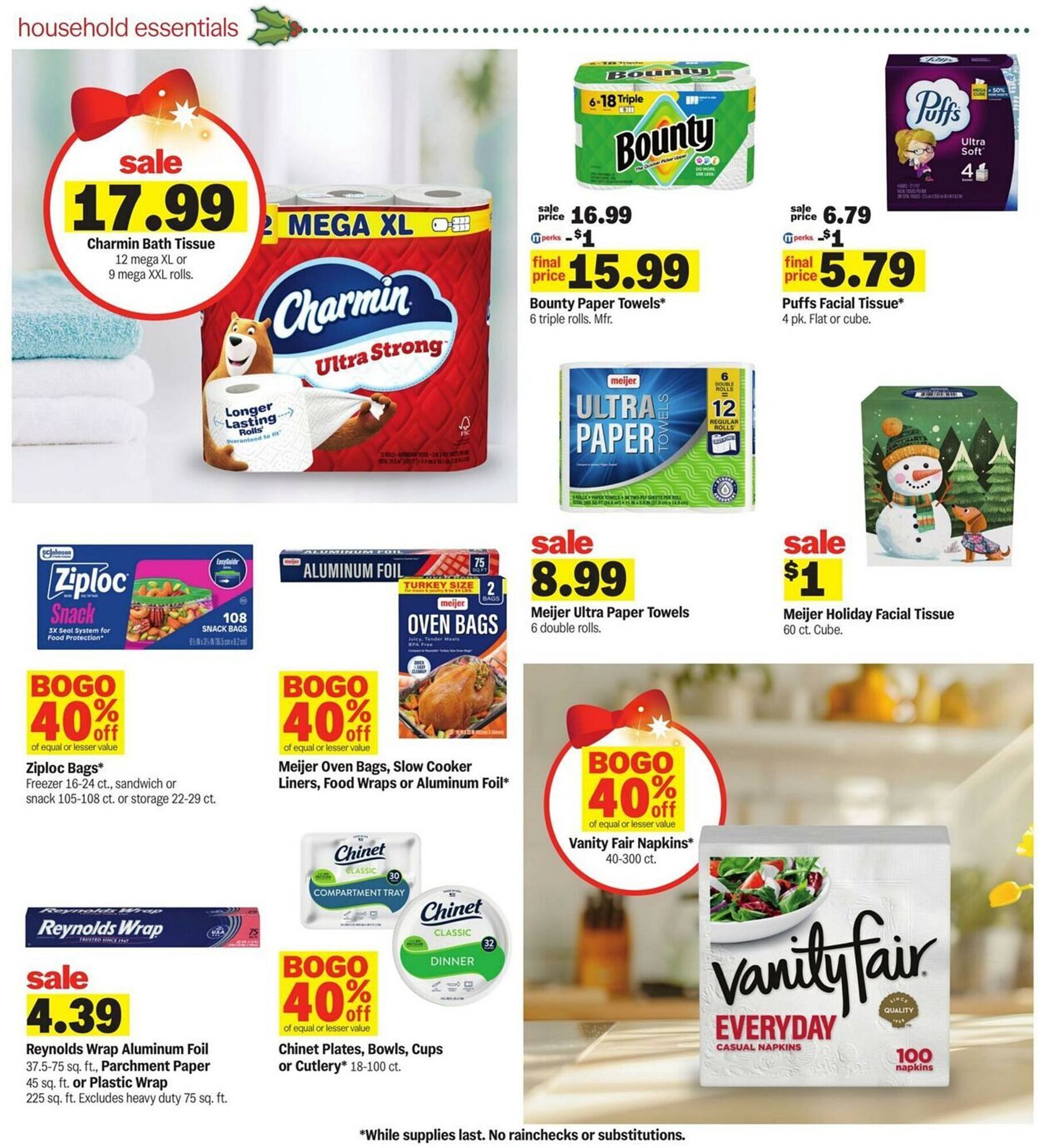 Meijer weekly ad