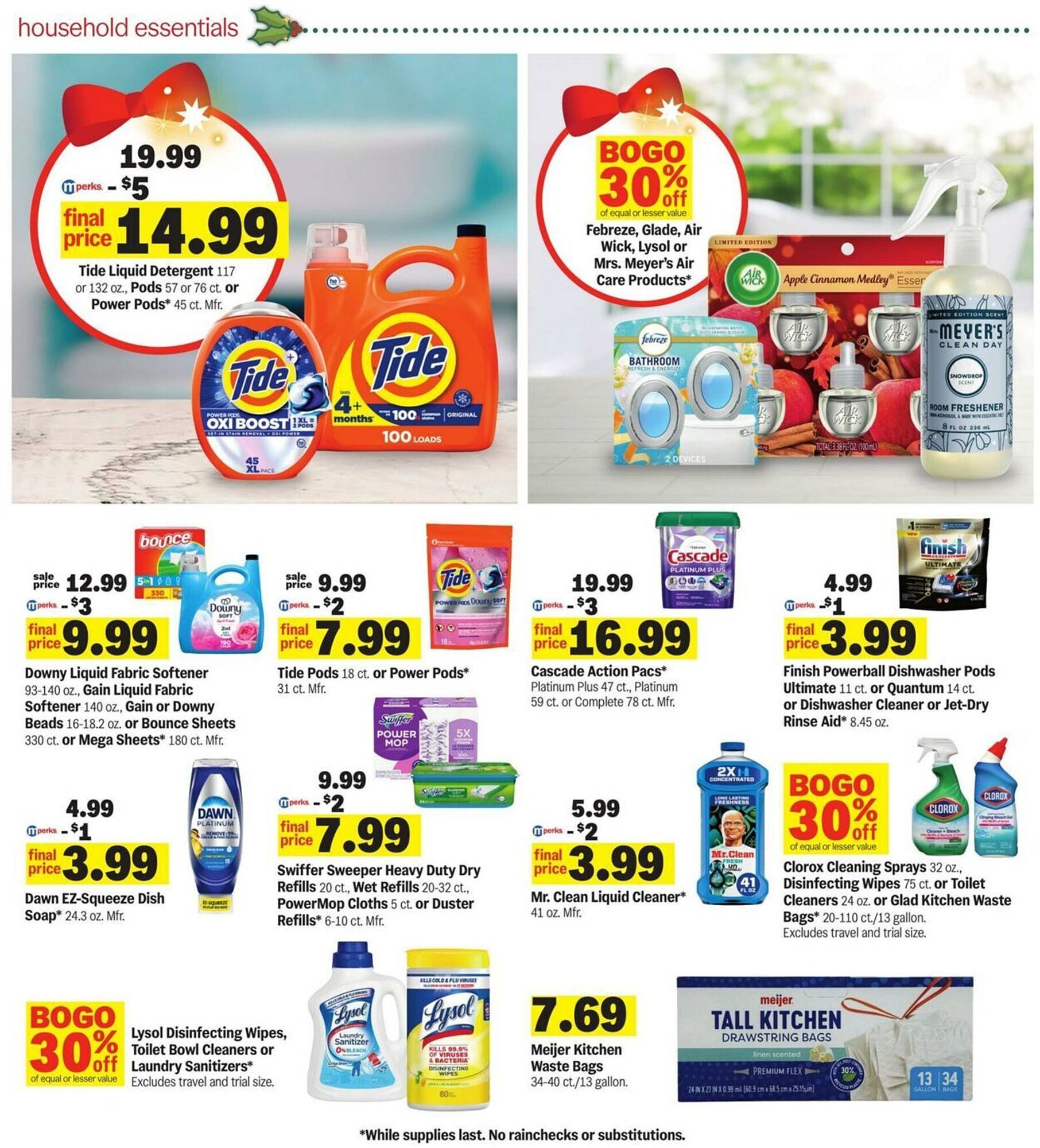 Meijer weekly ad