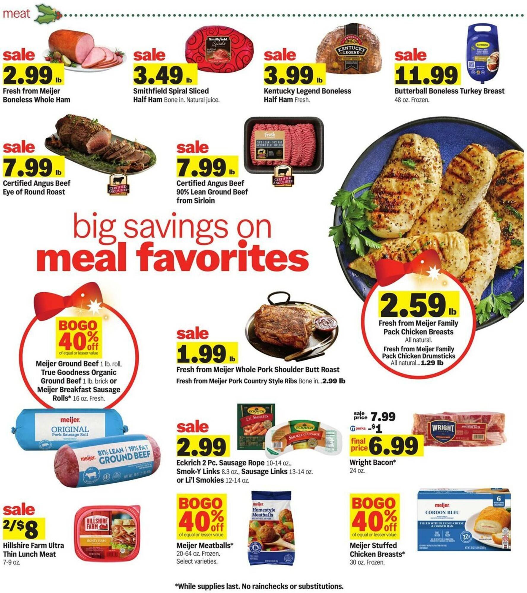 Meijer weekly ad