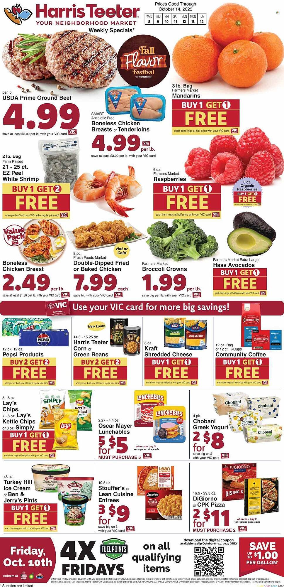Harris Teeter weekly ad (2025-10-08 - 2025-11-04) | 1