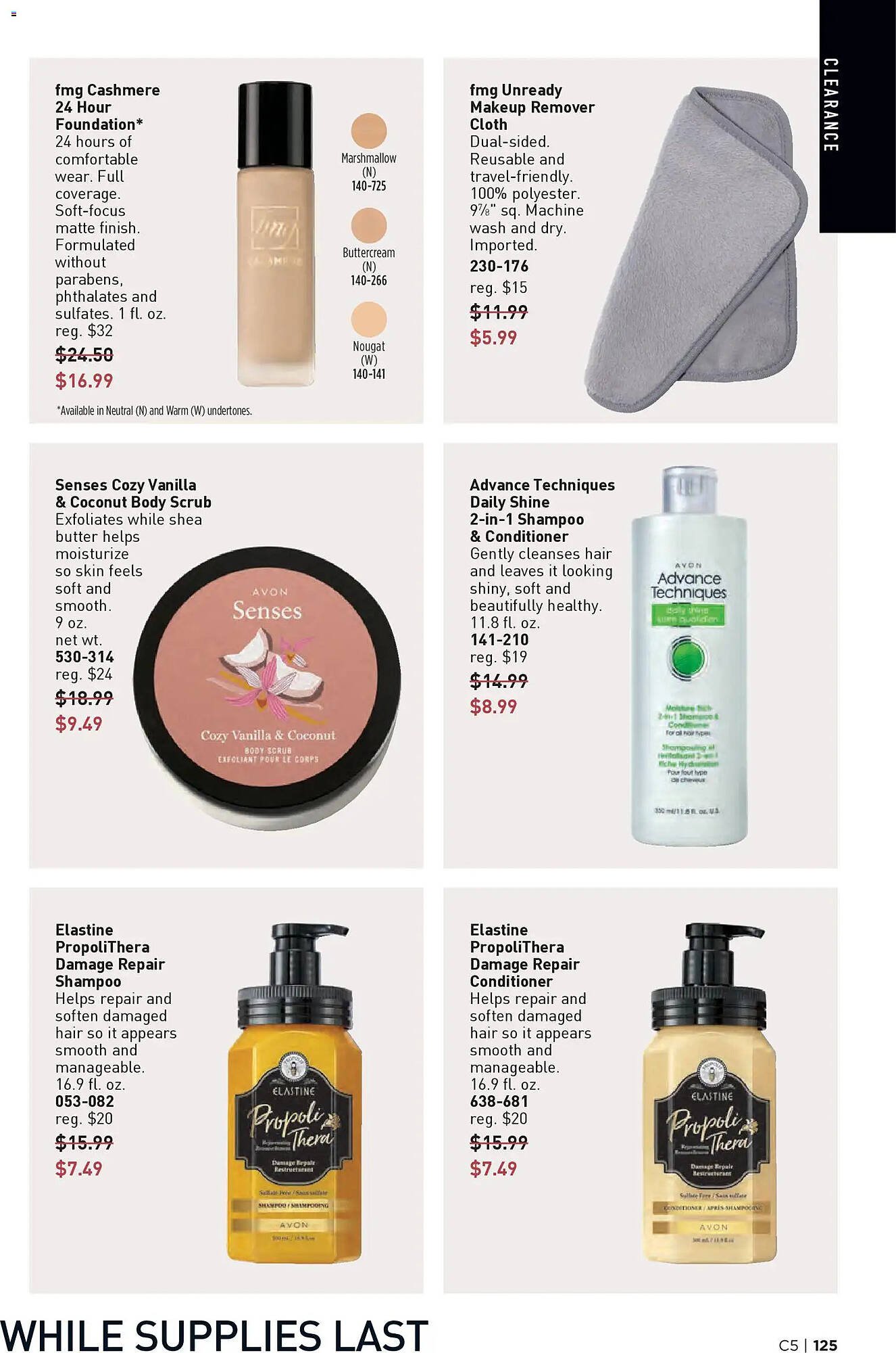 Avon weekly ad