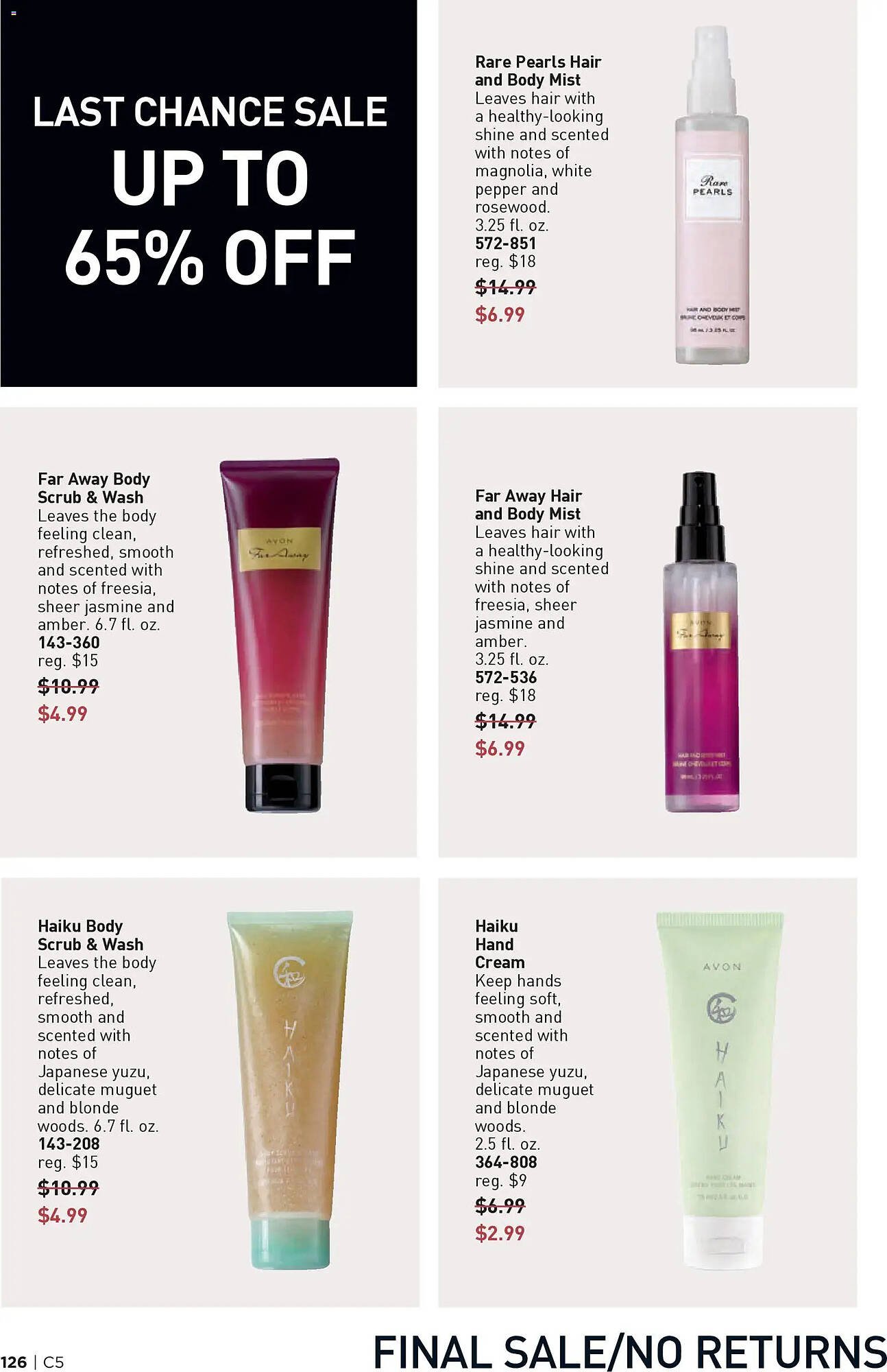 Avon weekly ad