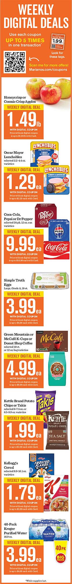 Mariano's weekly ad