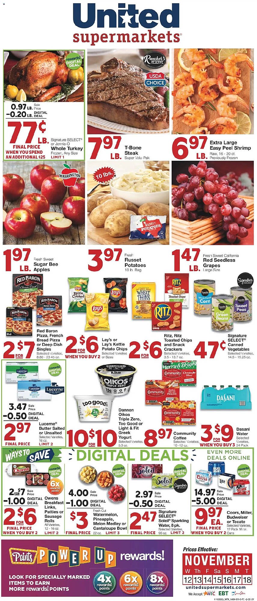 United Supermarkets weekly ad