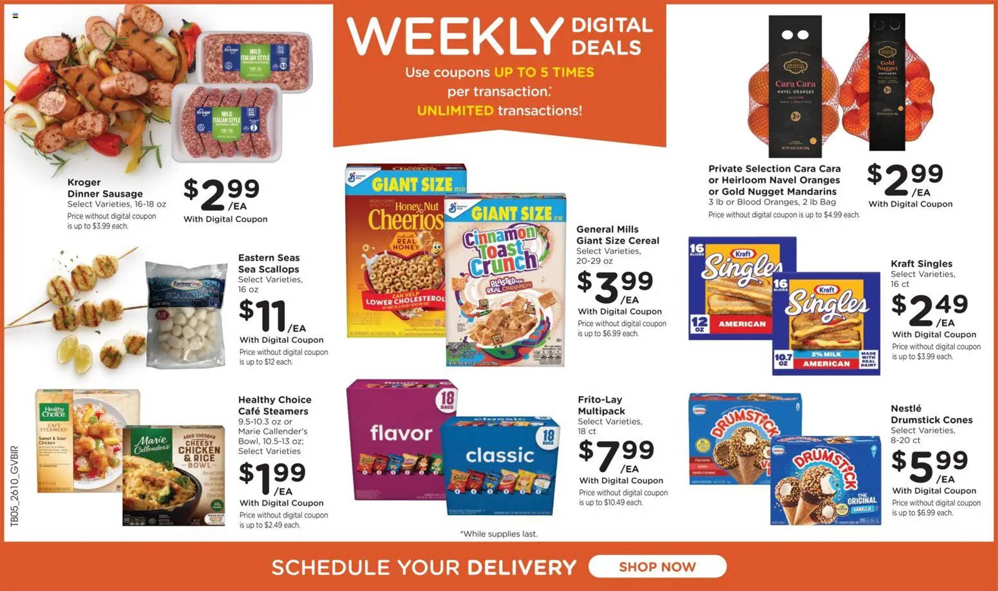 Kroger weekly ad