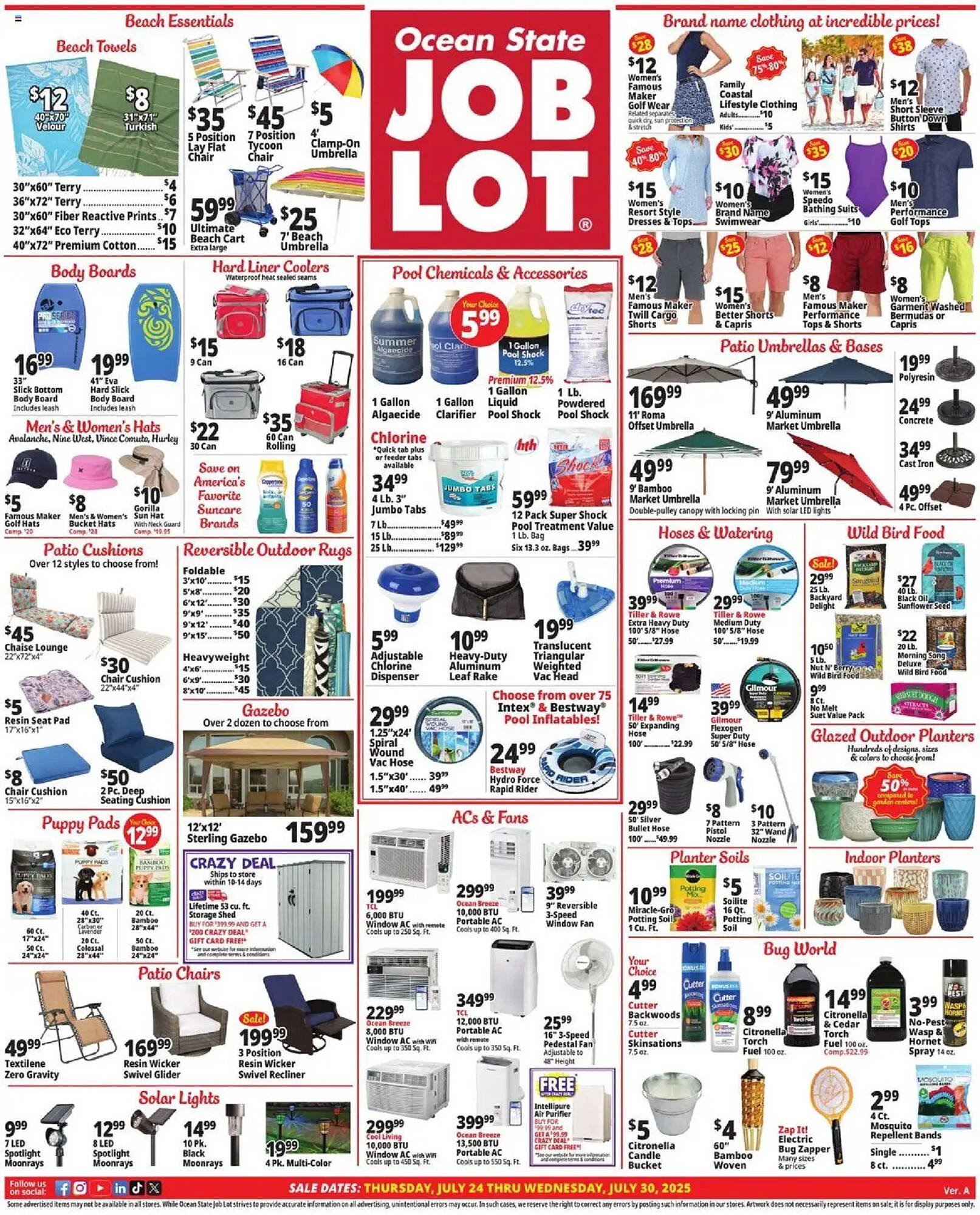 Ocean State Job Lot Weekly Ad (2025-07-24 - 2025-07-31) | 1
