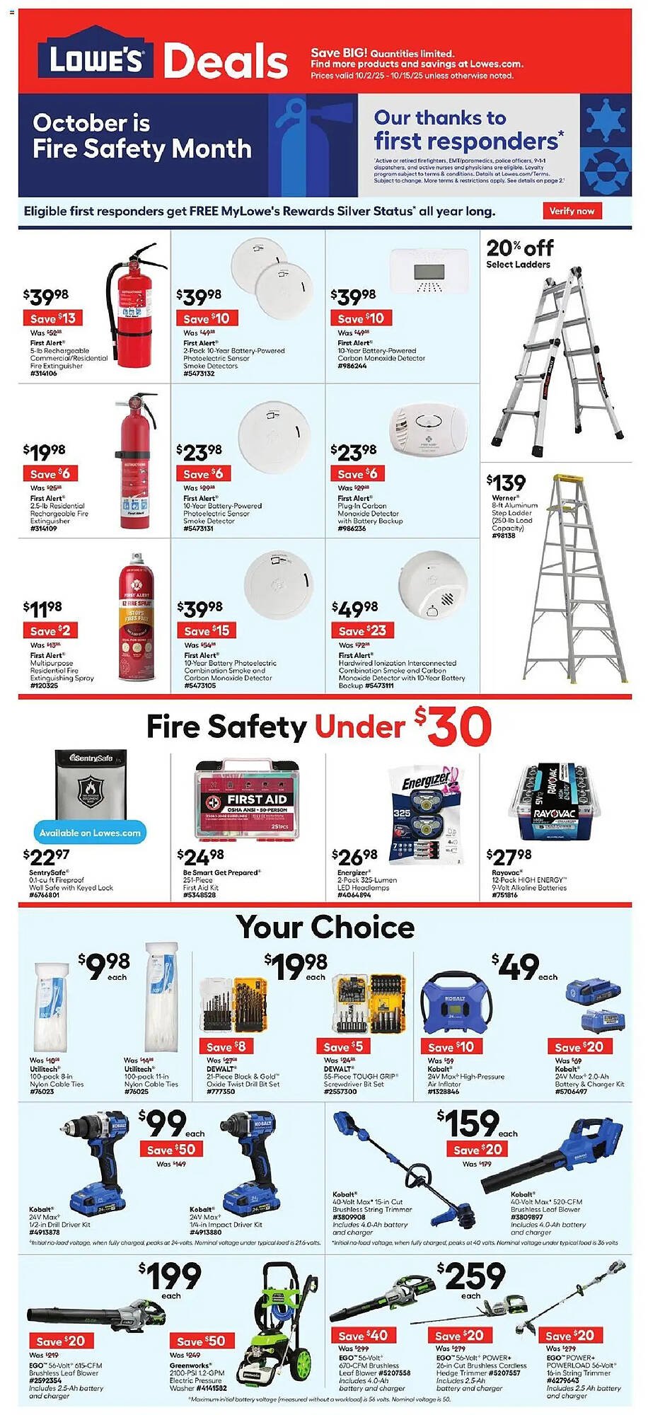 Lowe&#039;s weekly ad (2025-10-02 - 2025-10-16) | 1