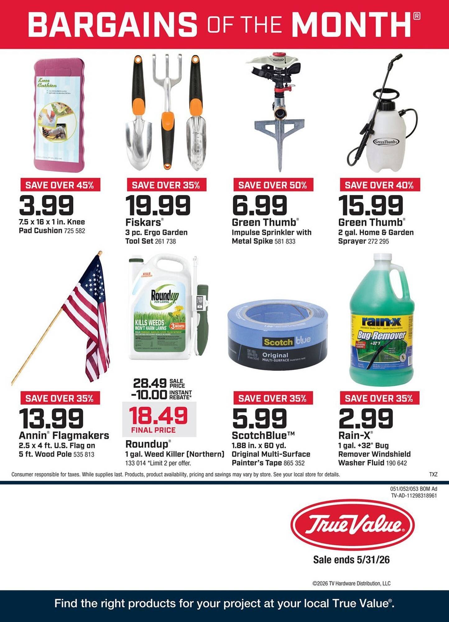 True Value weekly ad