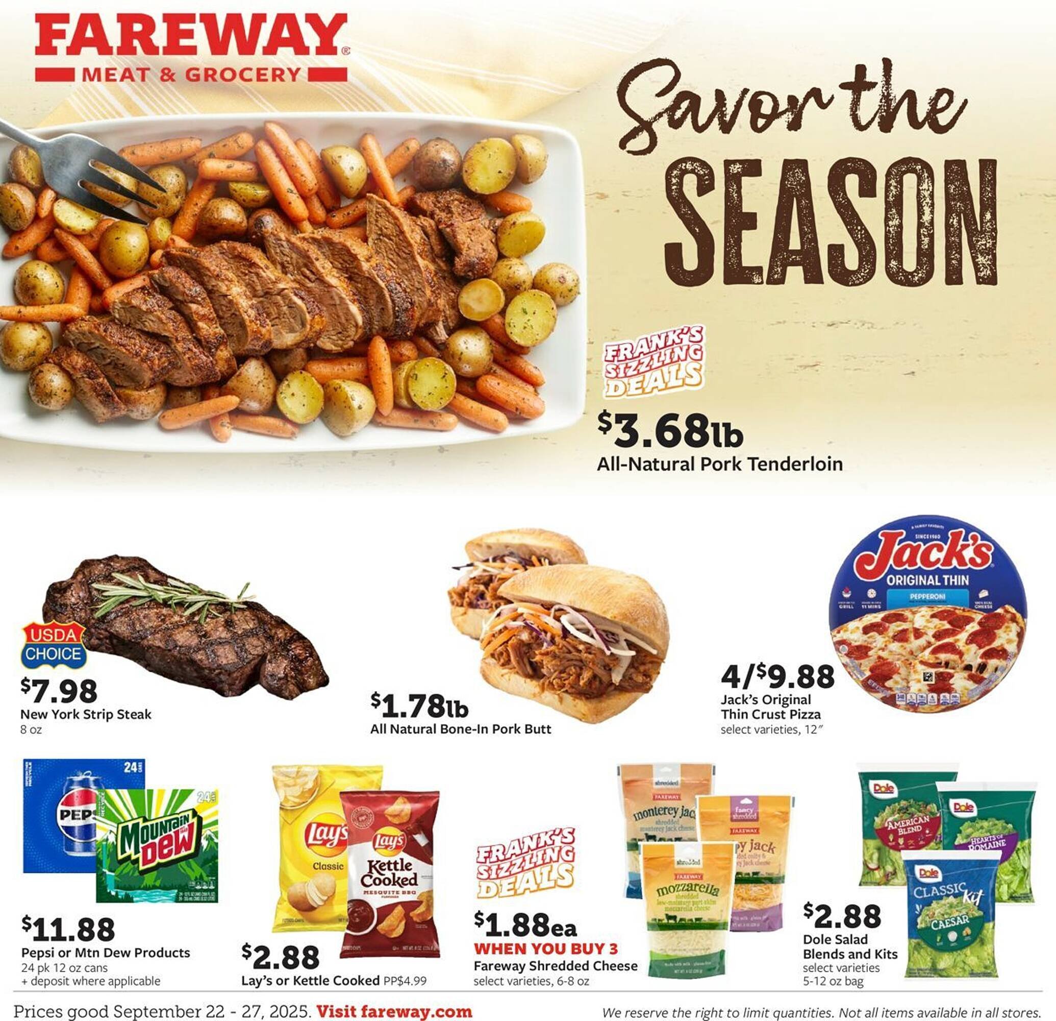 Fareway weekly ad (2025-09-21 - 2025-09-27) | 1