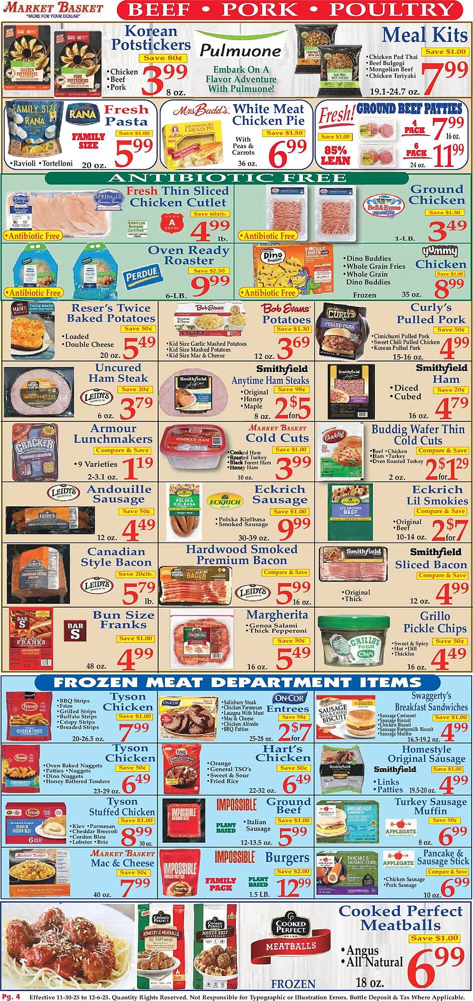 Market Basket weekly ad