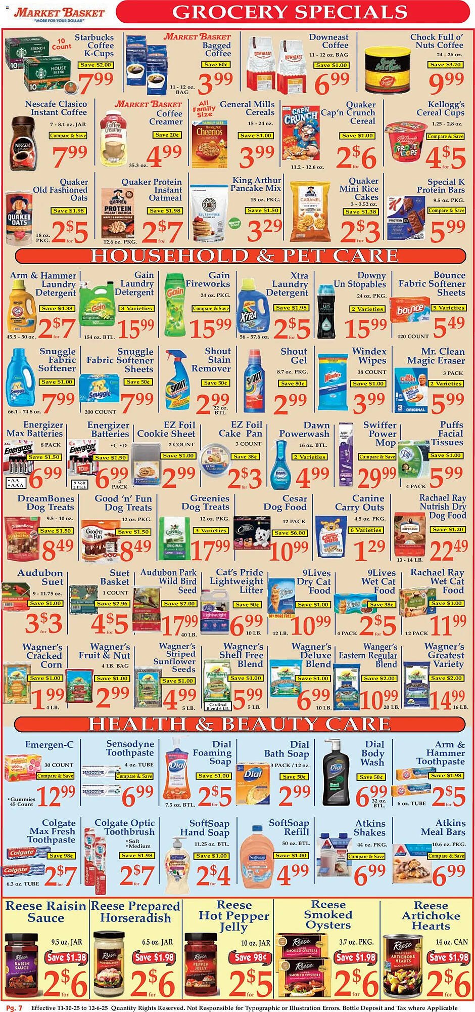 Market Basket weekly ad