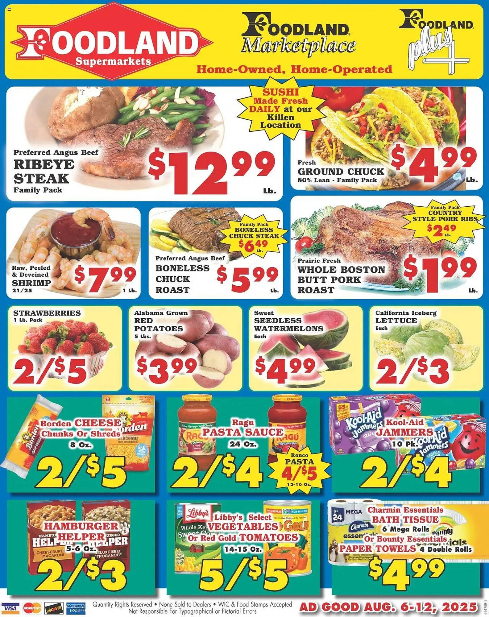 Foodland Weekly Ad (2025-08-06 - 2025-08-13) | 1