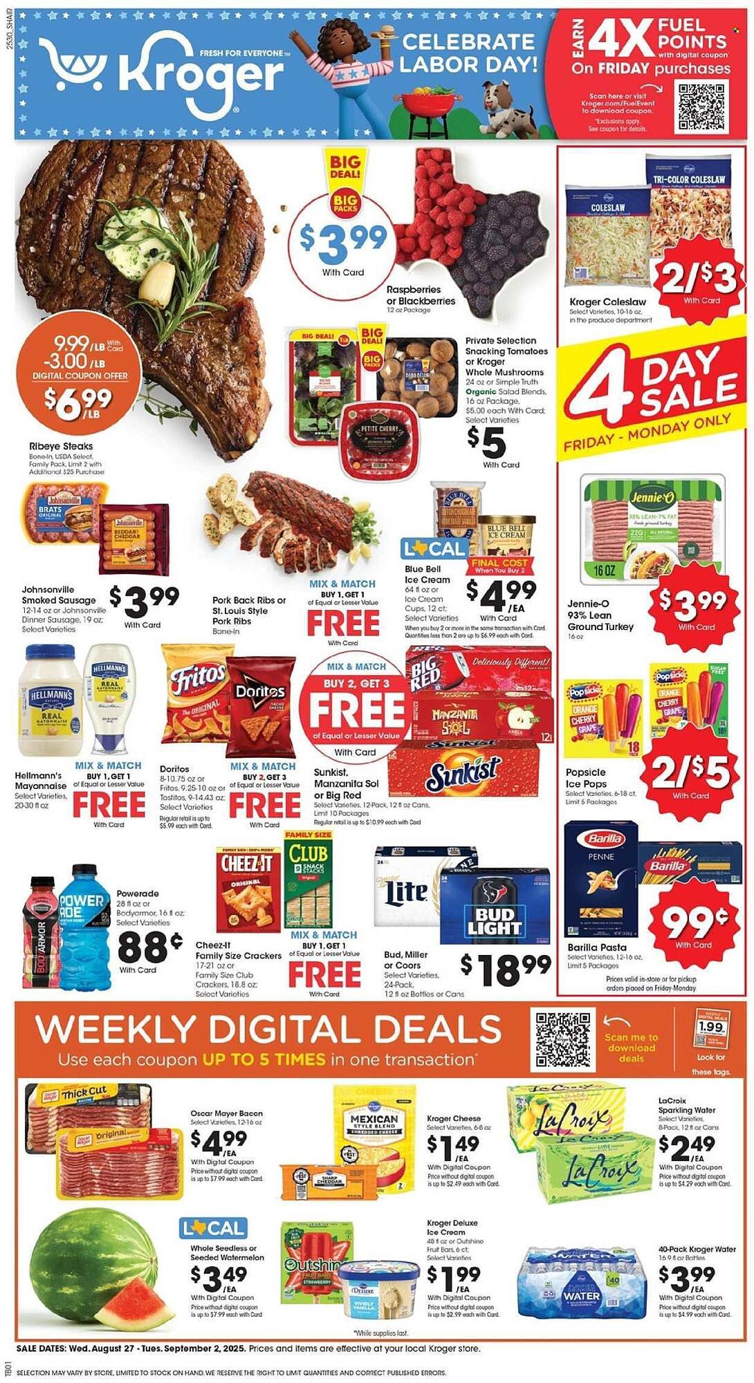 Kroger Weekly Ad (2025-08-27 - 2025-09-02) | 1